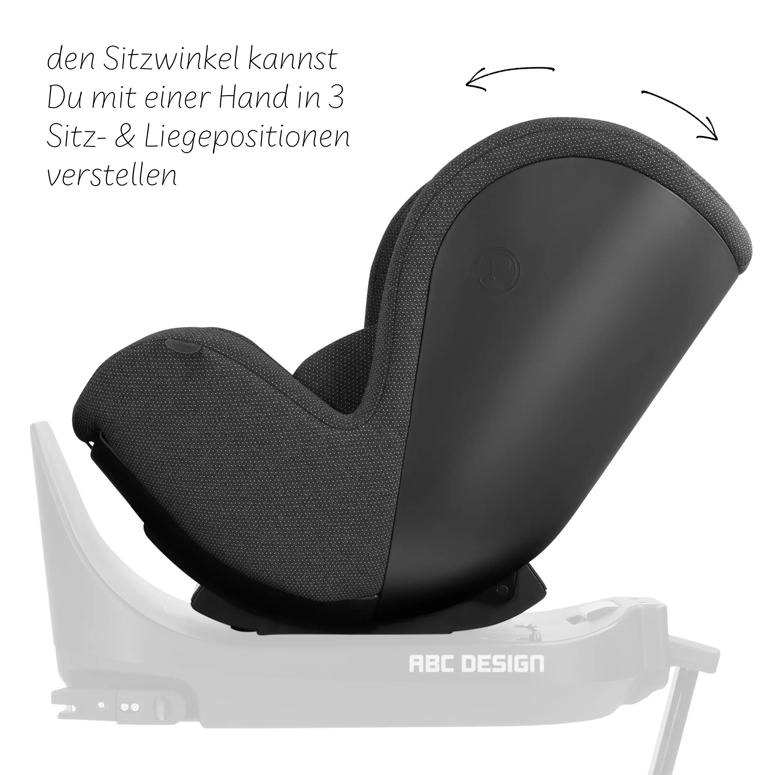 Kindersitz Lily i-Size inkl. drehbarer Isofix Base Root - Bubble