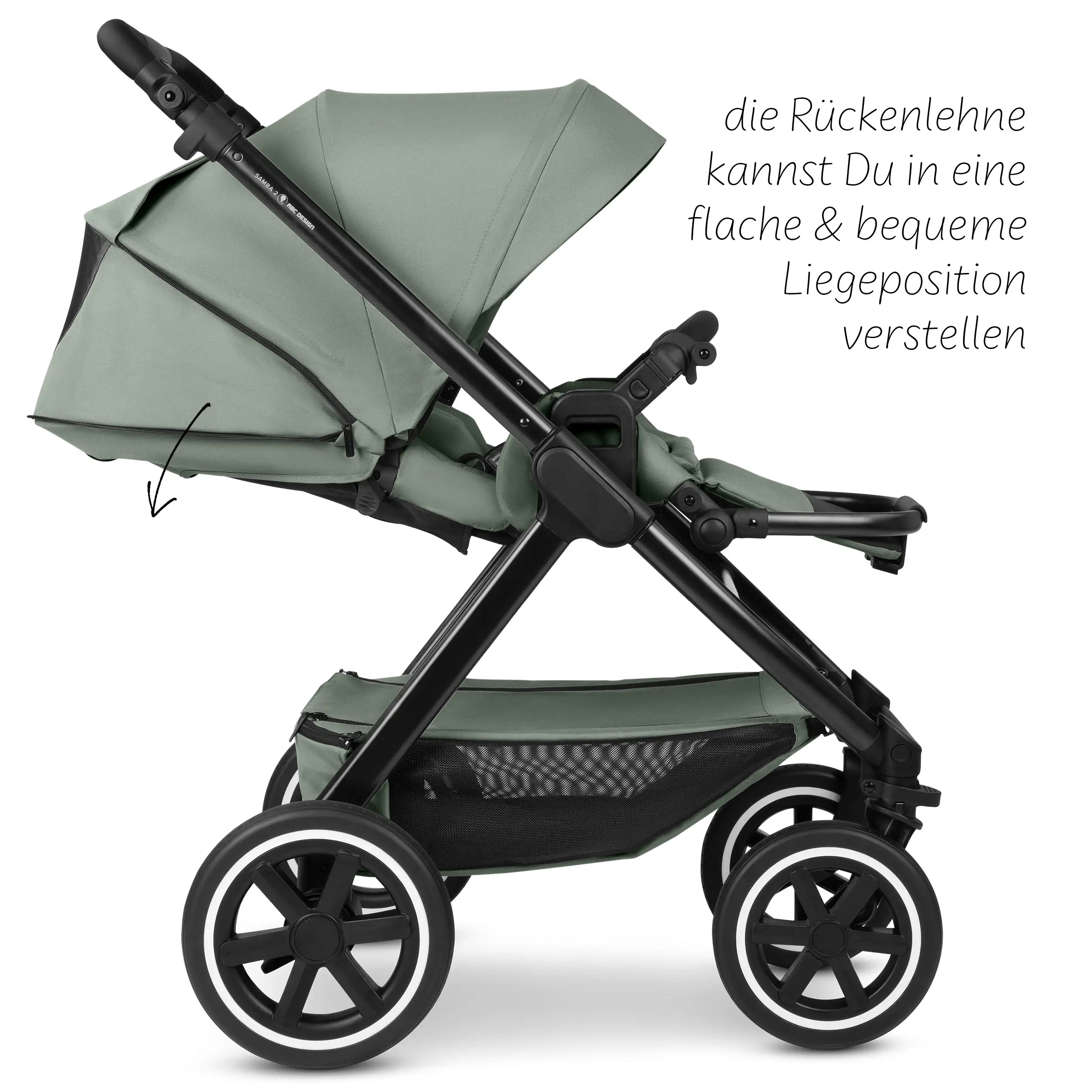 Ensemble poussette 3en1 Samba 2 - Pine