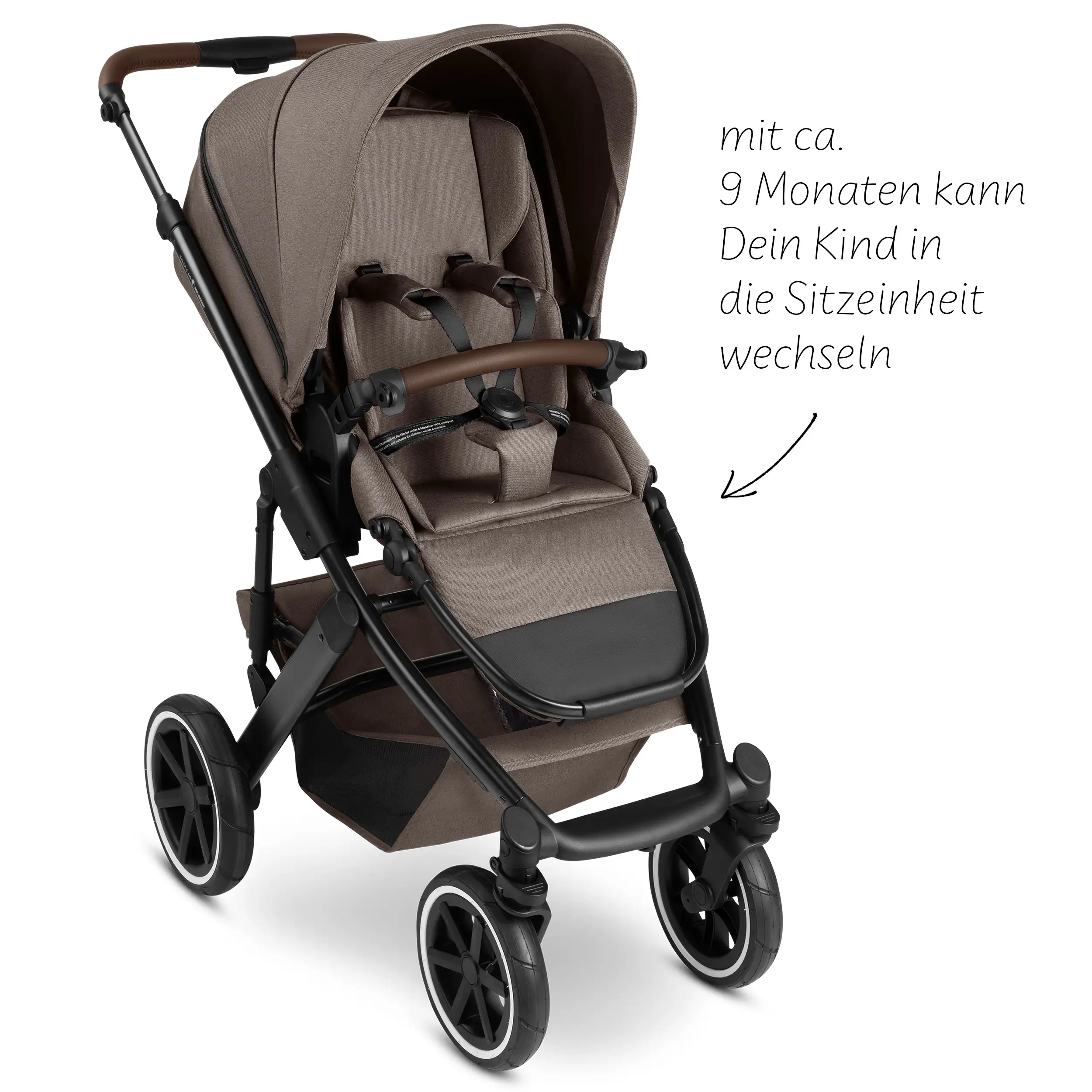 Kombi-Kinderwagen Salsa 5 Air - Nature