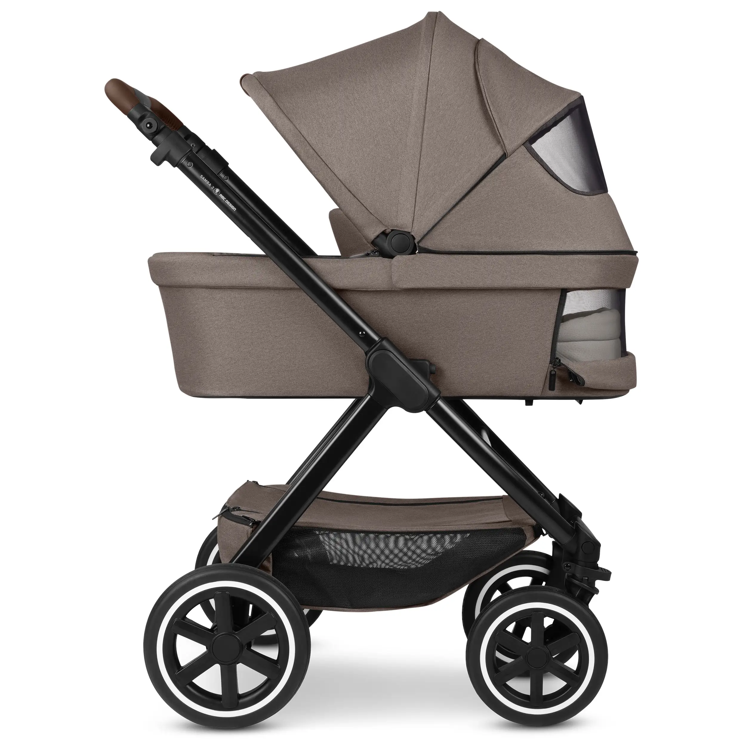4in1 Kinderwagen Set Samba 2 inkl. Isofix Base - Nature