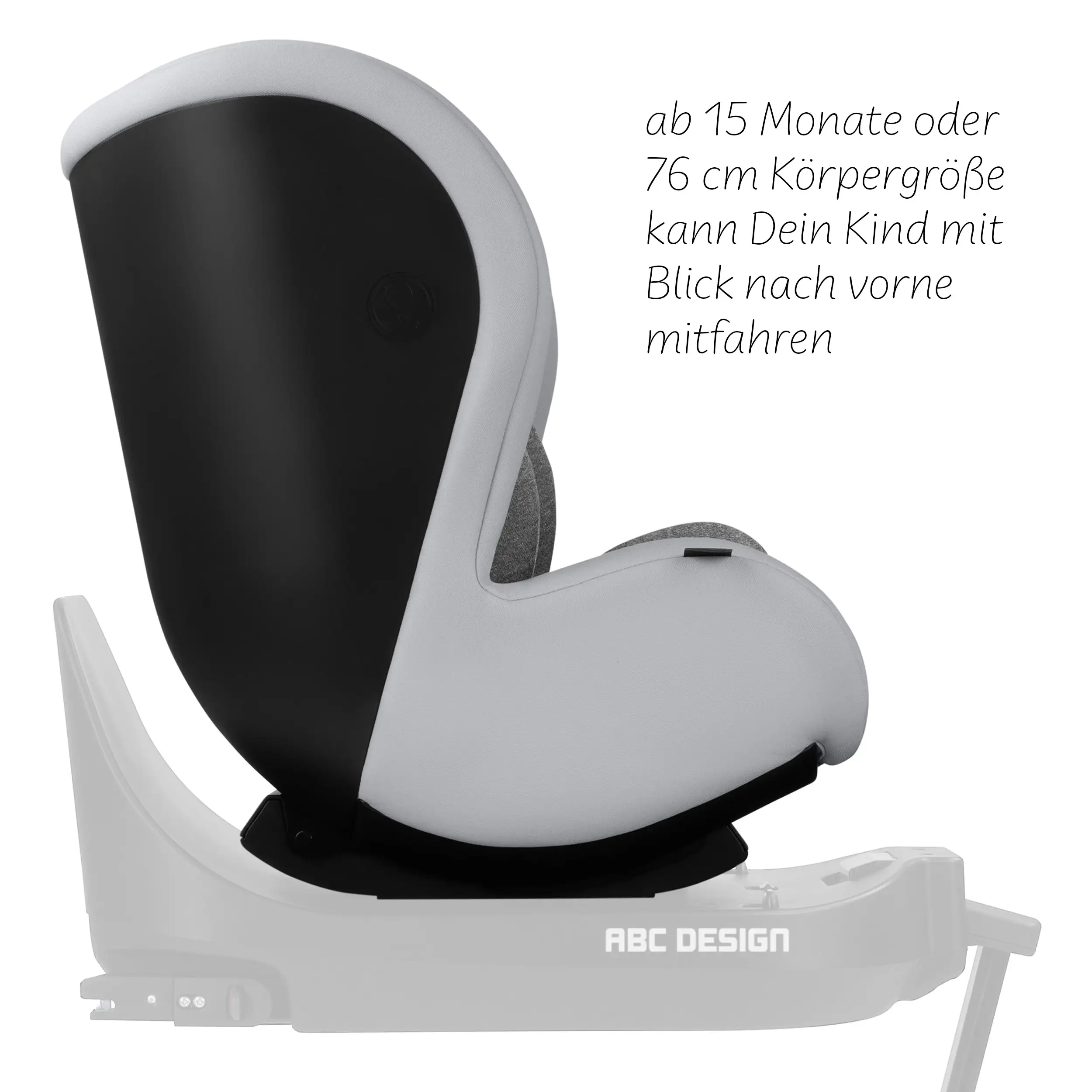 Kindersitz Lily i-Size inkl. drehbarer Isofix Base Root - Pearl