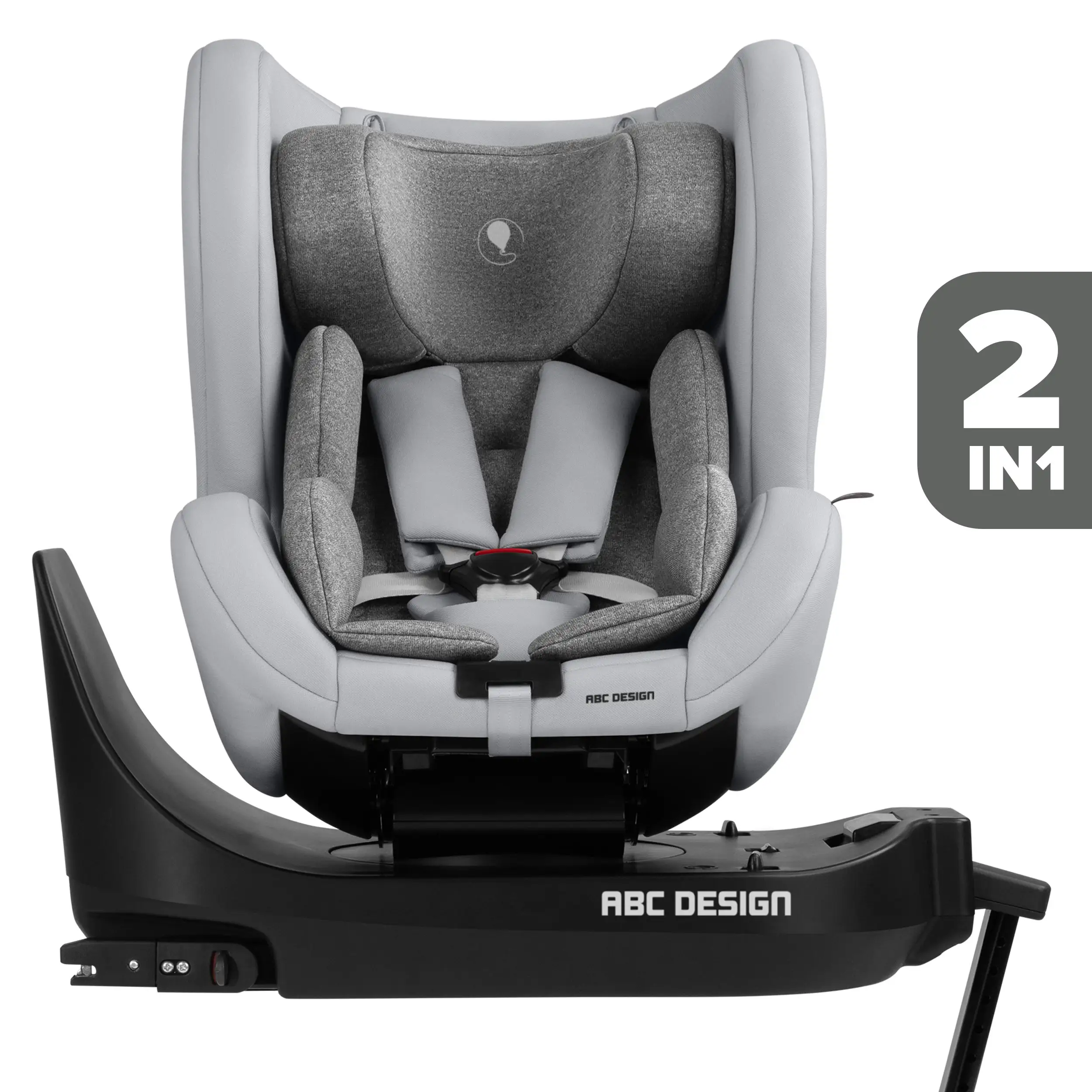 Kindersitz Lily i-Size inkl. drehbarer Isofix Base Root - Pearl