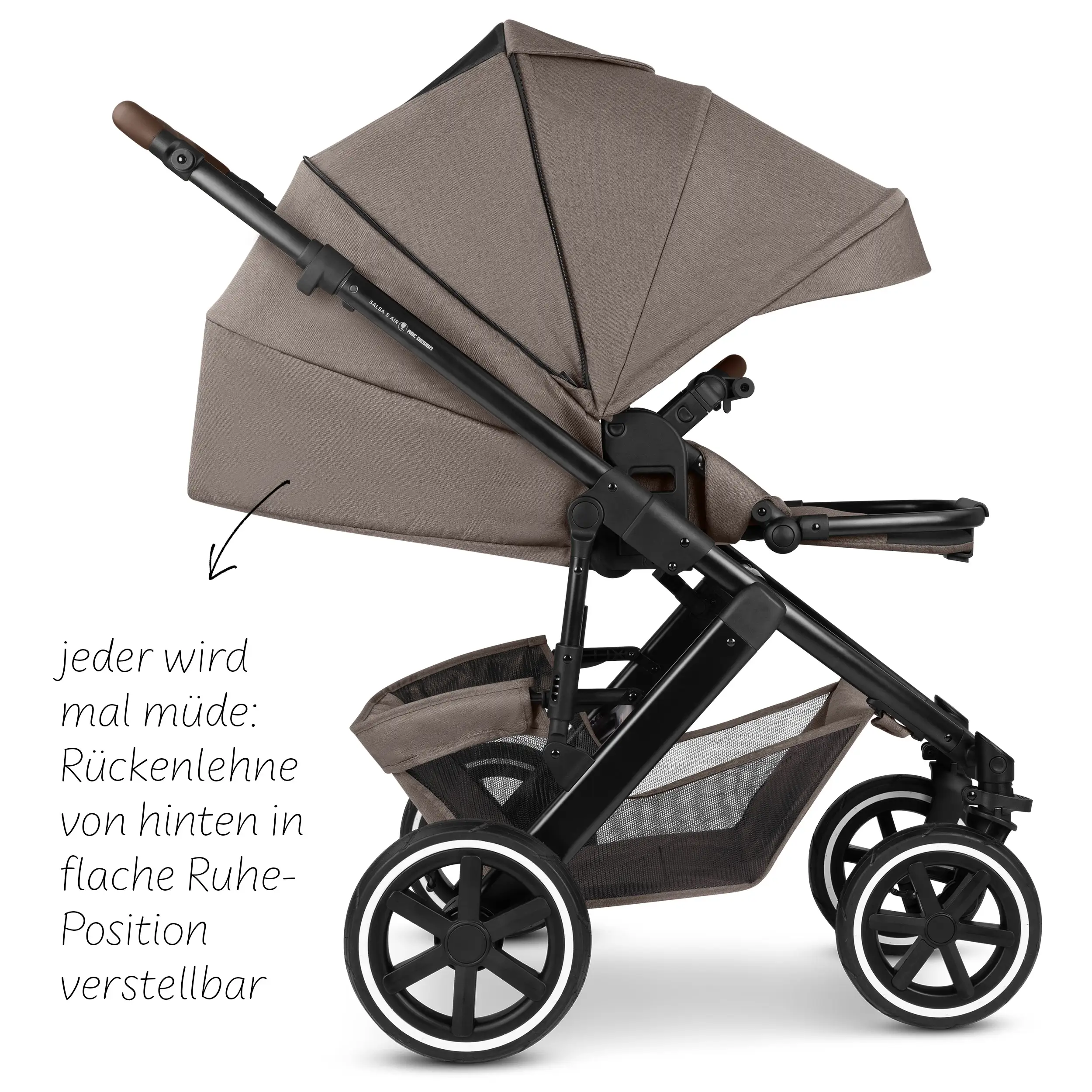 3in1 Kinderwagen-Set Salsa 5 Air - Nature
