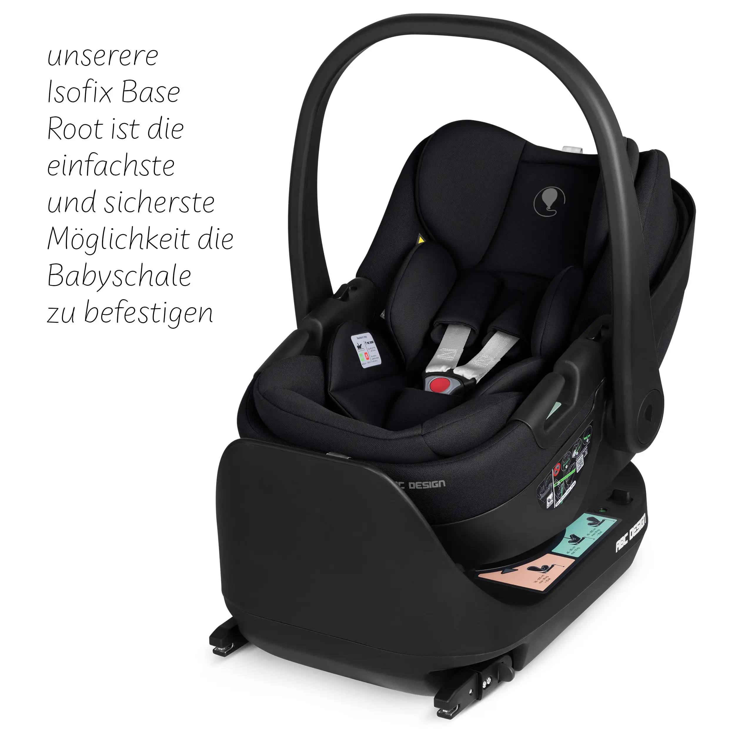 Babyschale mit Liegefunktion Calla i-Size - Ink