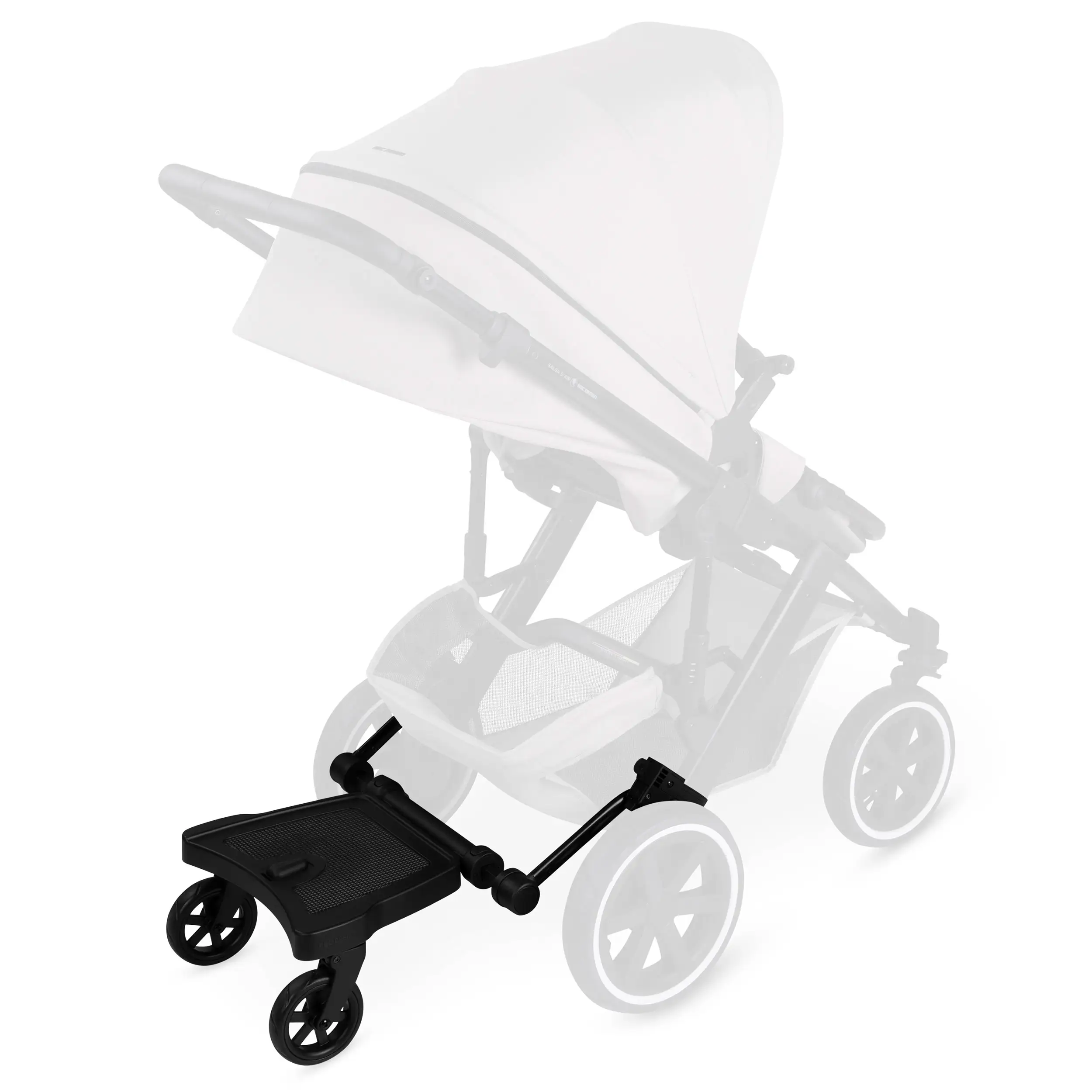 Trittbrett Kiddie Ride On 2 Set inkl. Sitz