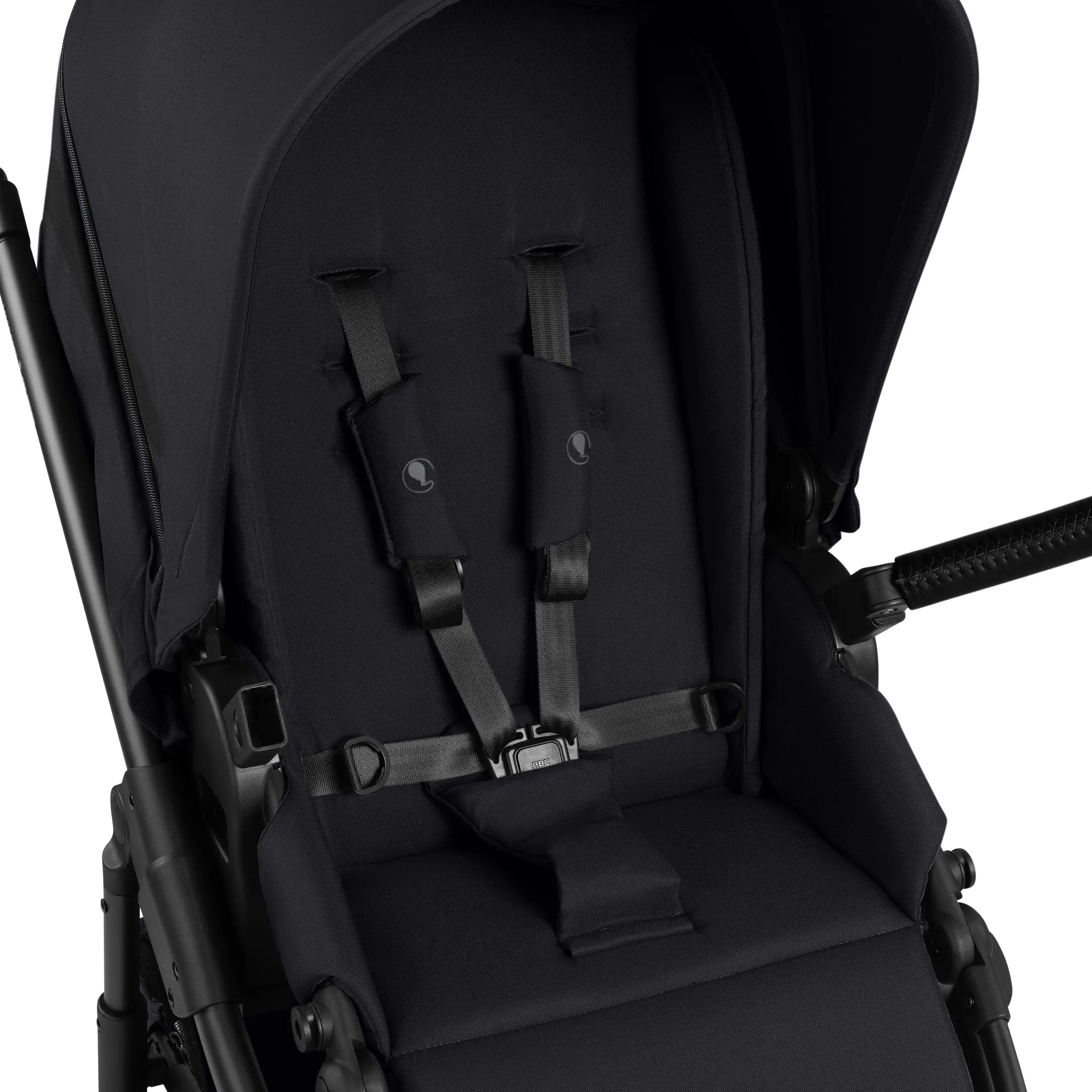 Ensemble poussette 4en1 Salsa Core avec coque auto inclinable Calla et base ISOFIX Root - Ink