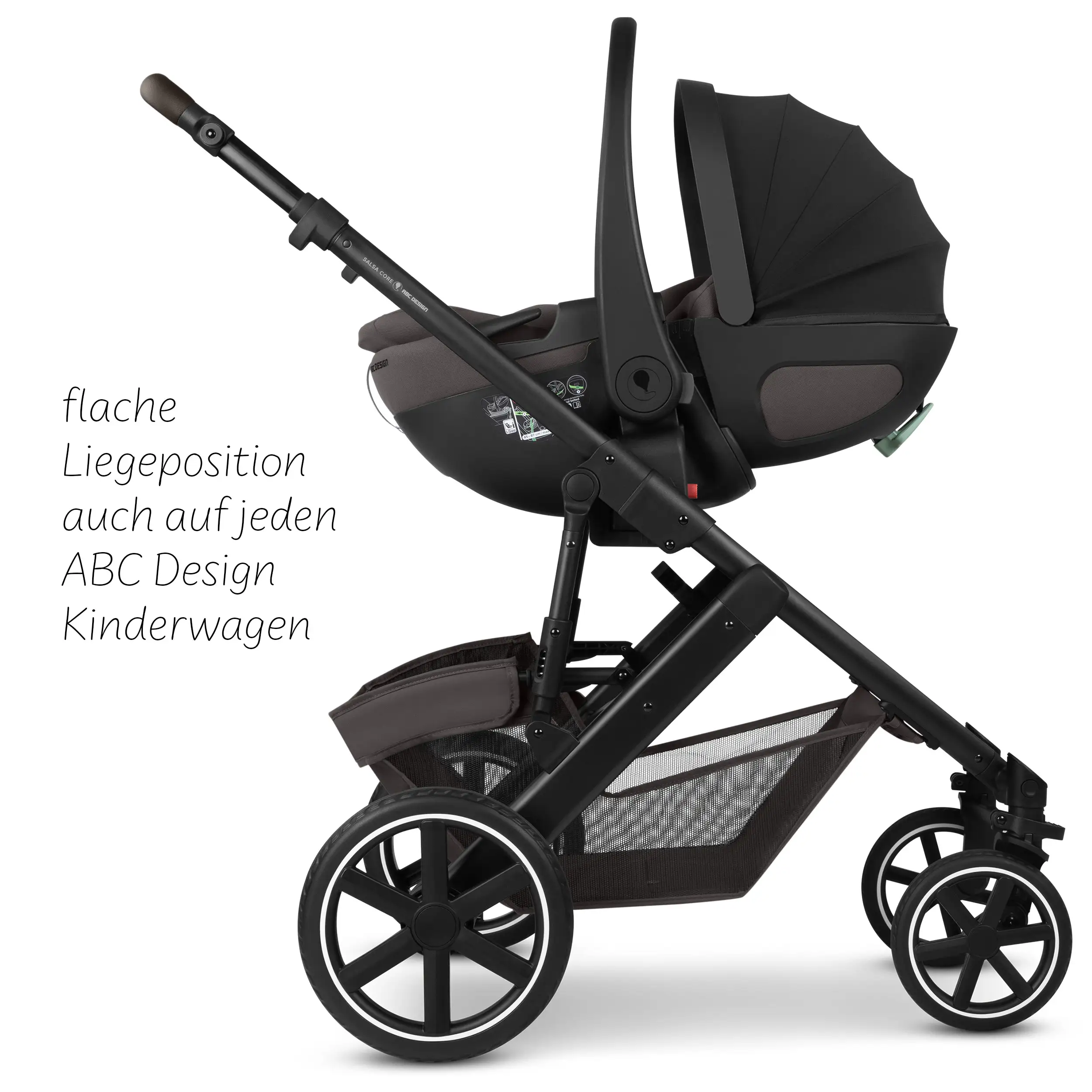 Babyschale mit Liegefunktion Calla i-Size - Falcon