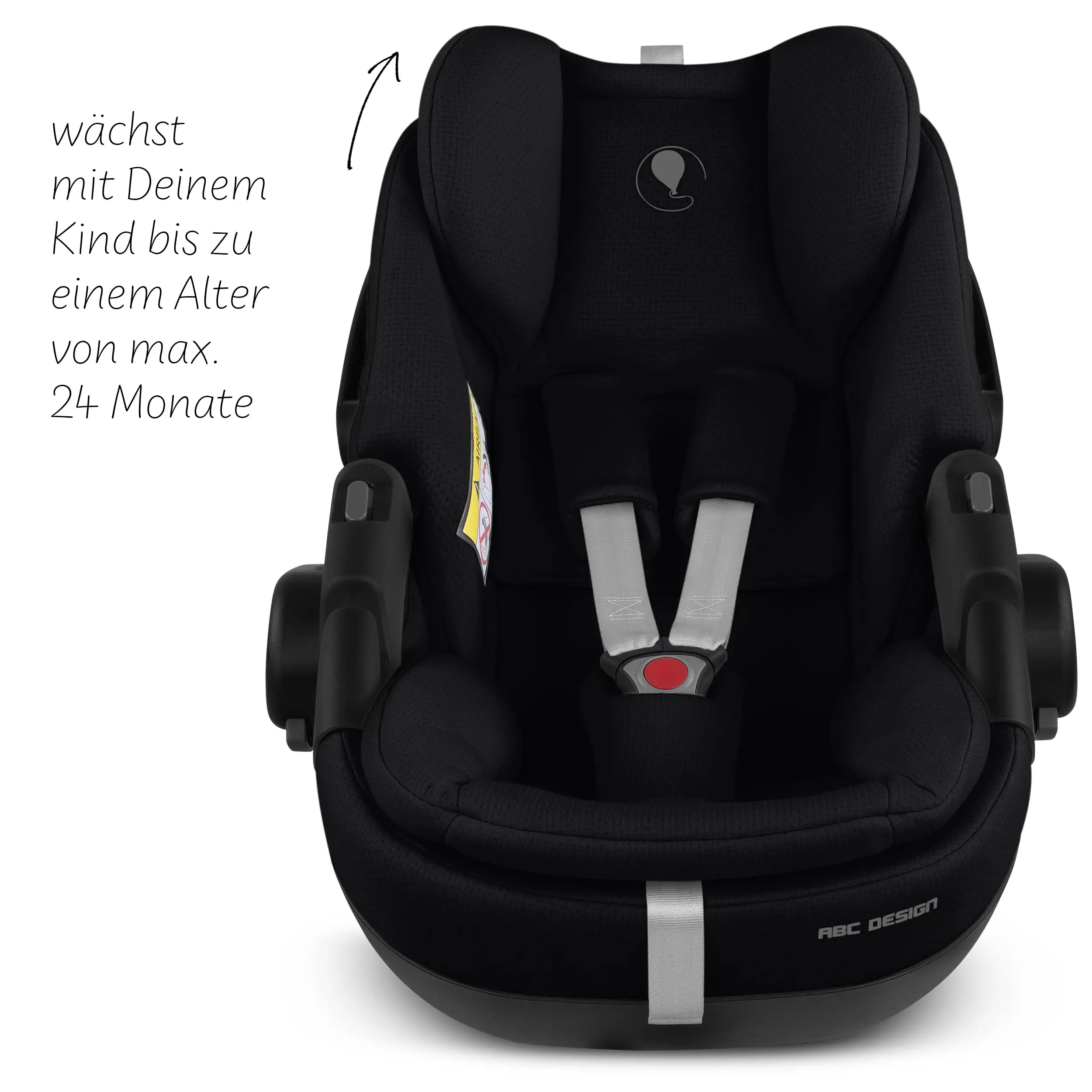 Babyschale mit Liegefunktion Calla i-Size inkl. drehbarer Isofix Base Root- Ink