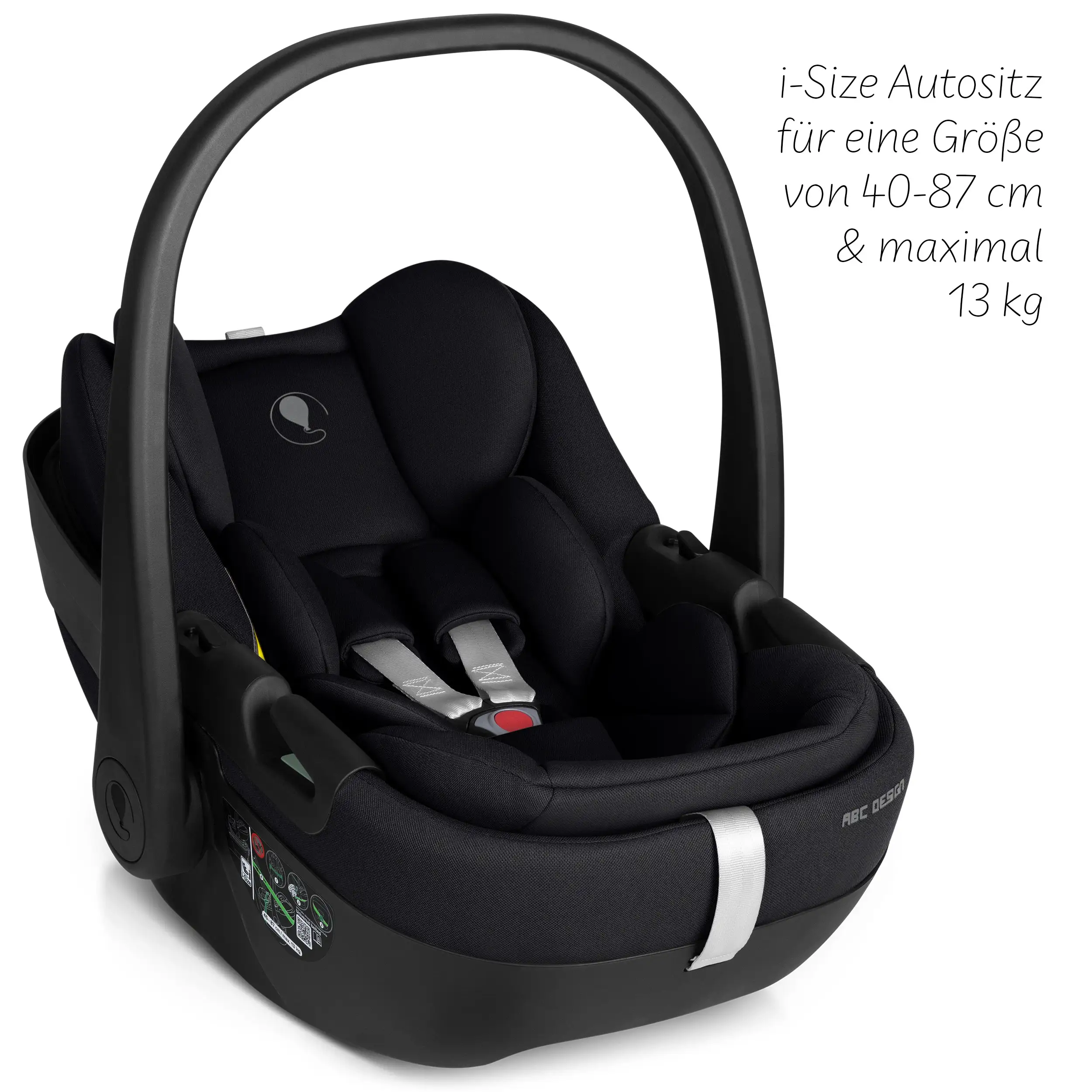 Babyschale mit Liegefunktion Calla i-Size inkl. drehbarer Isofix Base Root- Ink