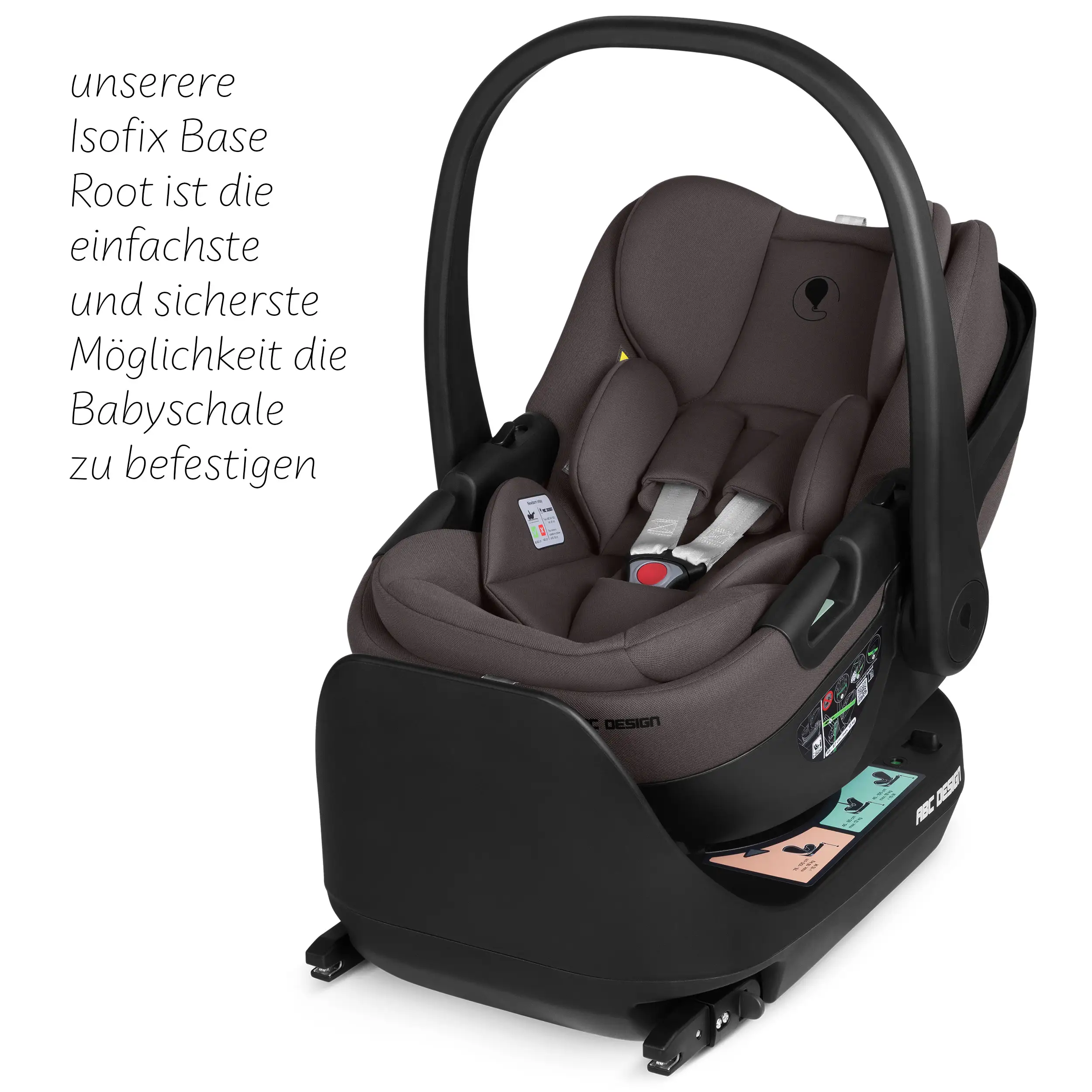 Babyschale mit Liegefunktion Calla i-Size - Falcon