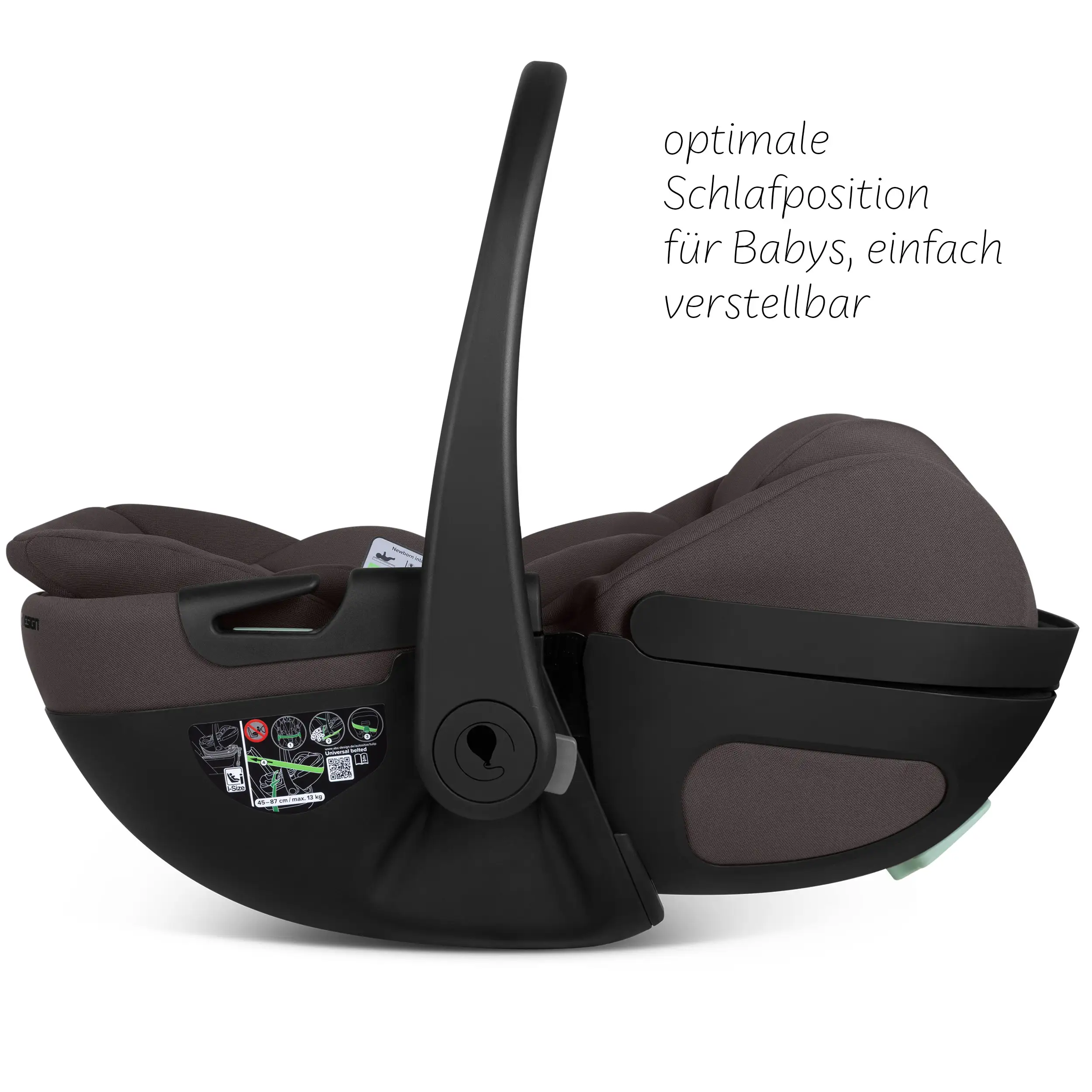 Babyschale mit Liegefunktion Calla i-Size - Falcon