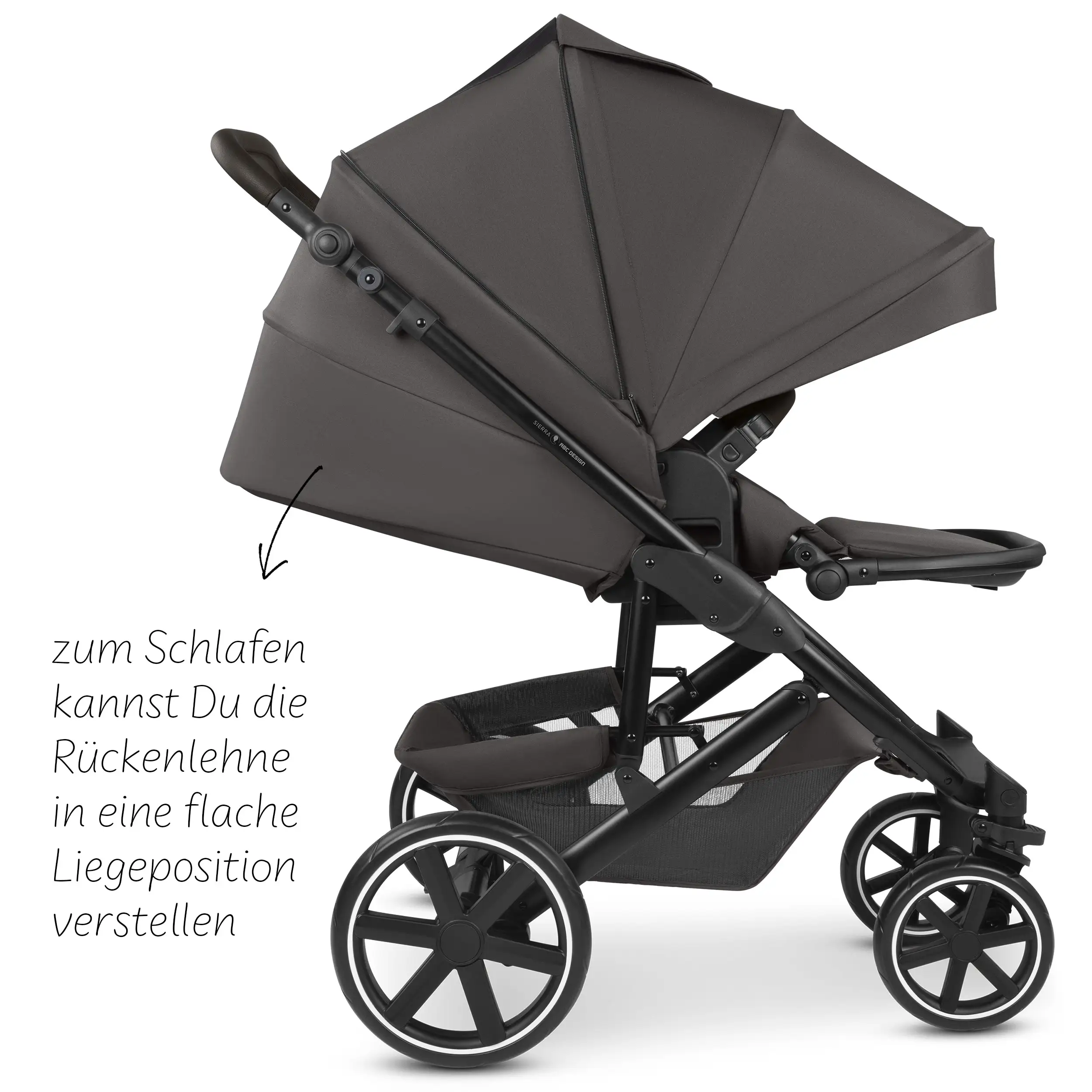 3in1-Kinderwagen-Set Sierra - Nut