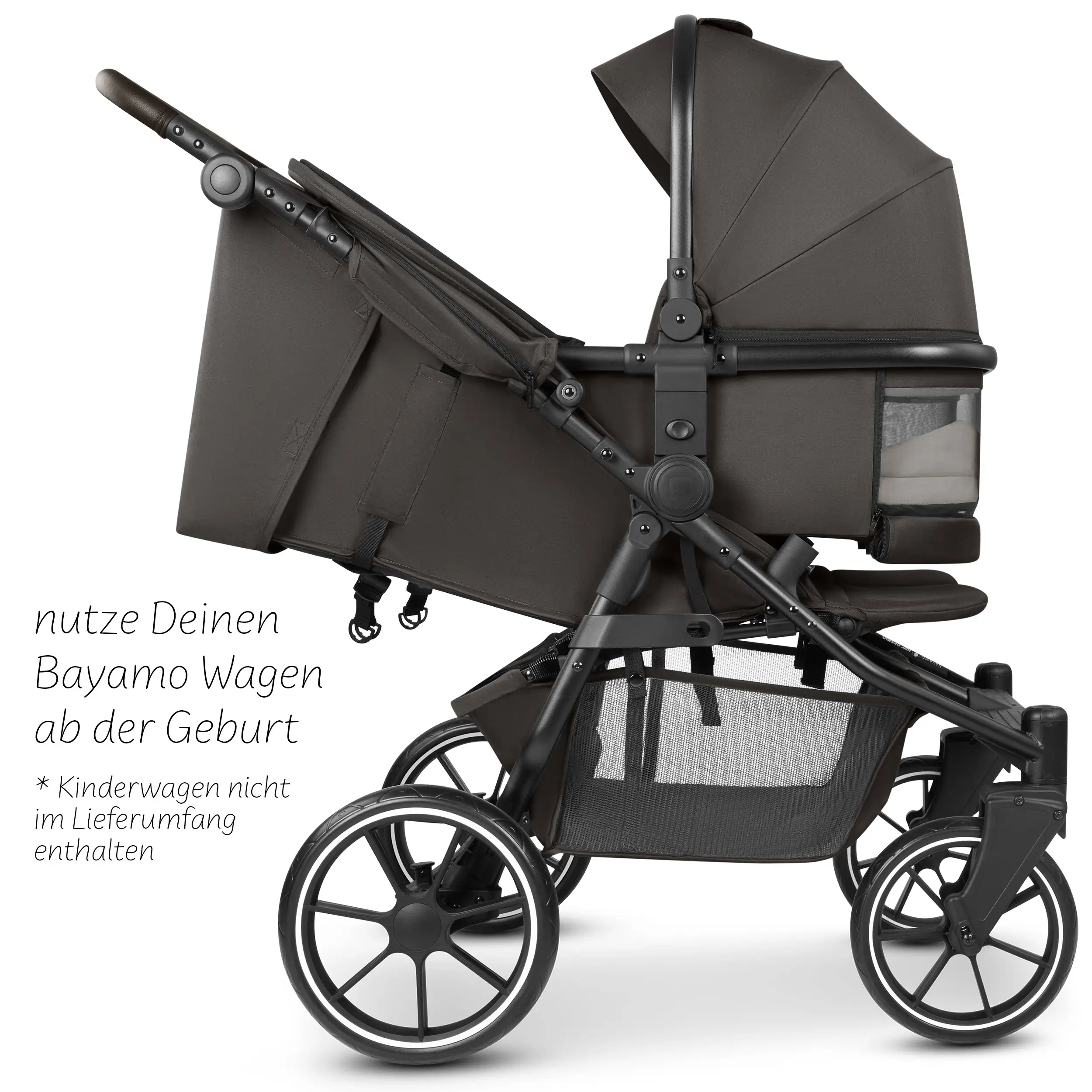 Babywanne für Geschwisterwagen Bayamo - Nut
