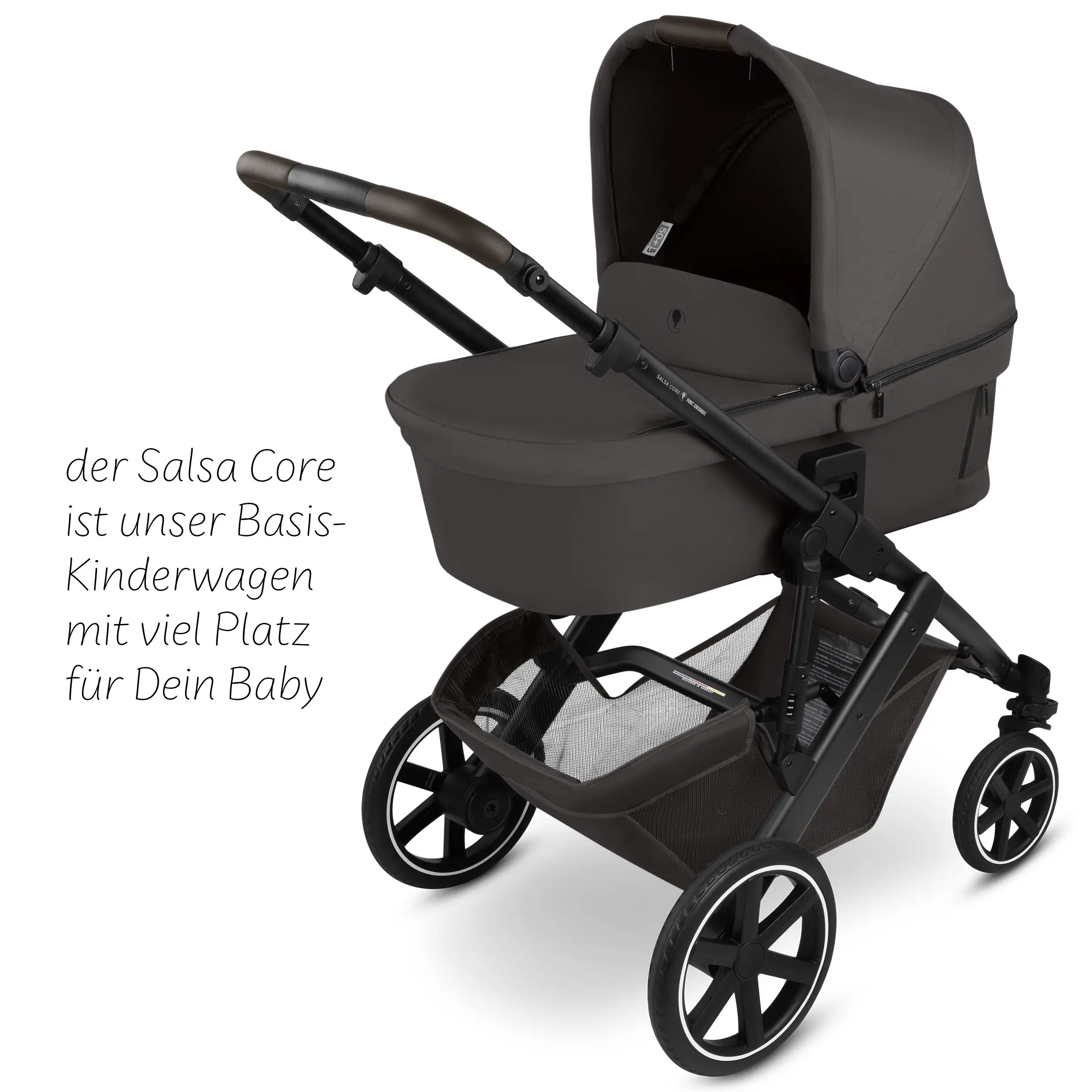 Ensemble poussette 3en1 Salsa Core avec coque auto inclinable Calla - Falcon