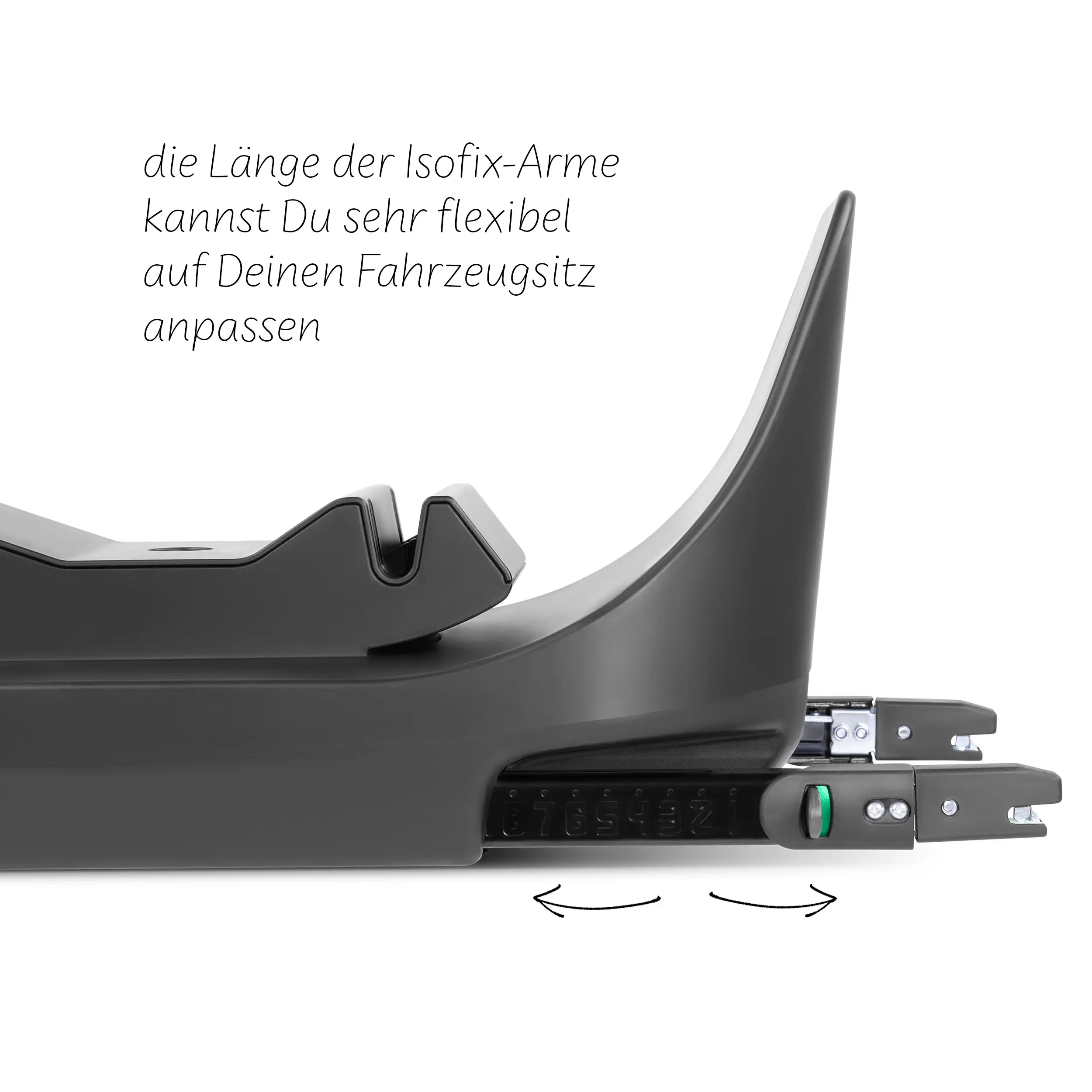 Kindersitz Lily i-Size inkl. drehbarer Isofix Base Root - Graphite