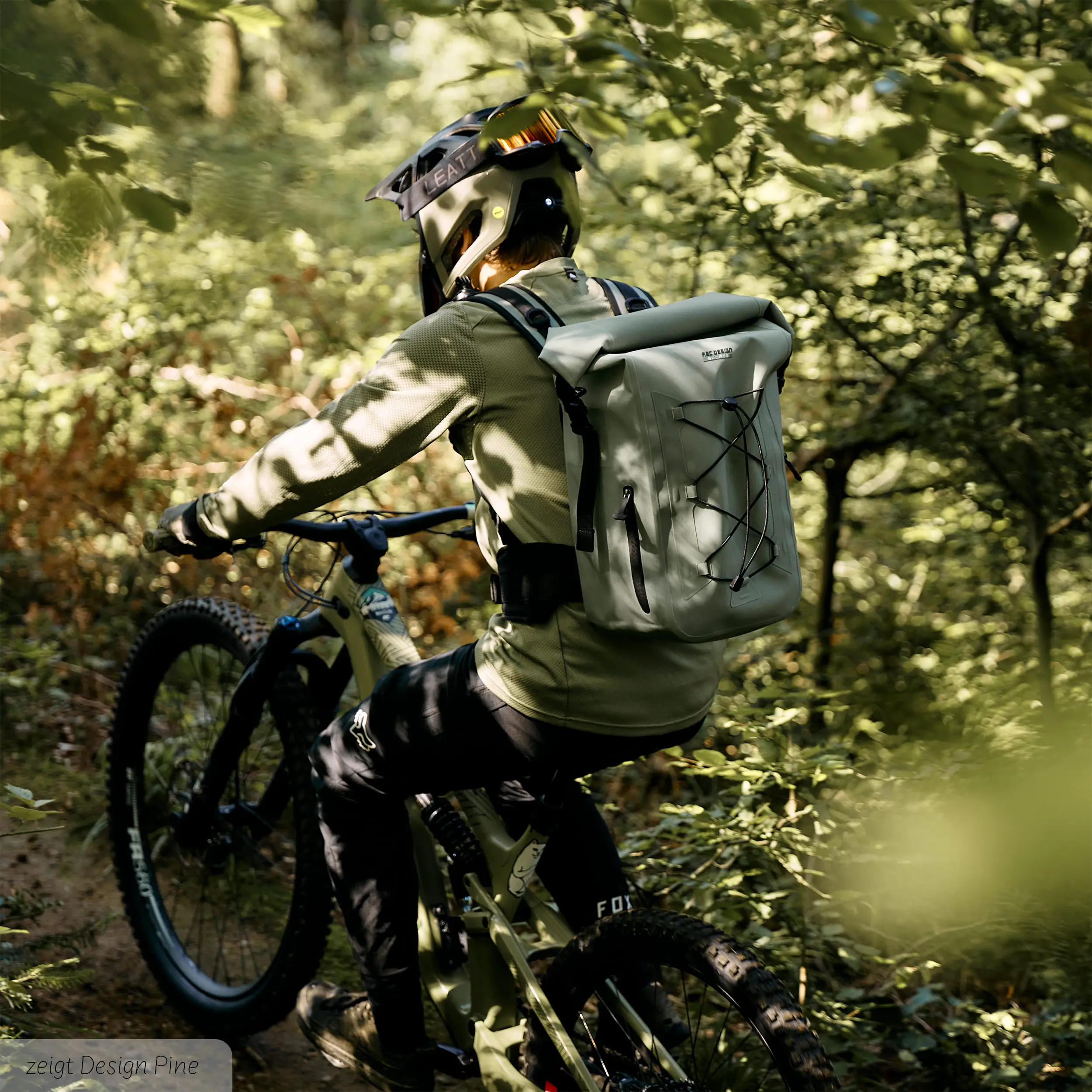 Premium Outdoor-Rucksack Lausanne 20L für Stadt & Natur - Mango
