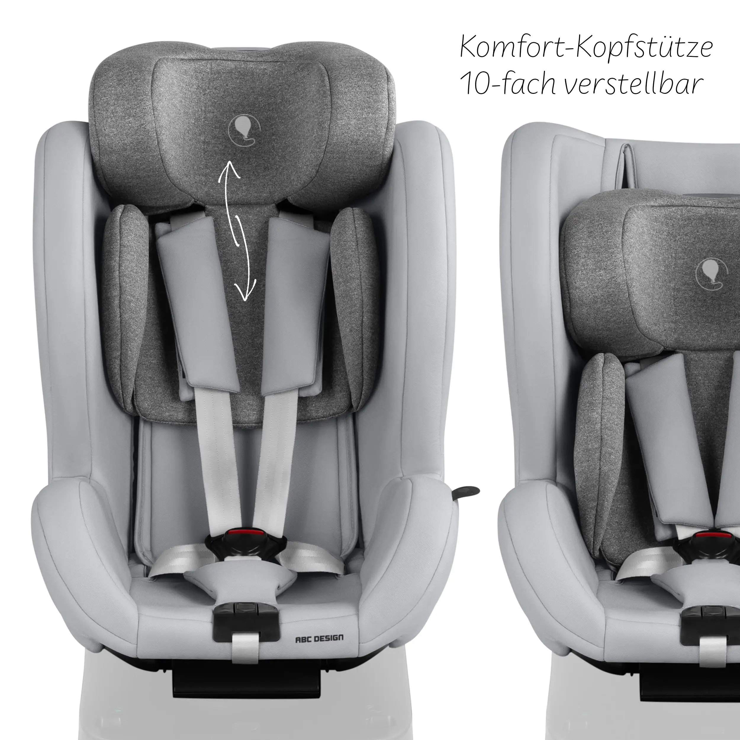 Kindersitz Lily i-Size inkl. drehbarer Isofix Base Root - Pearl