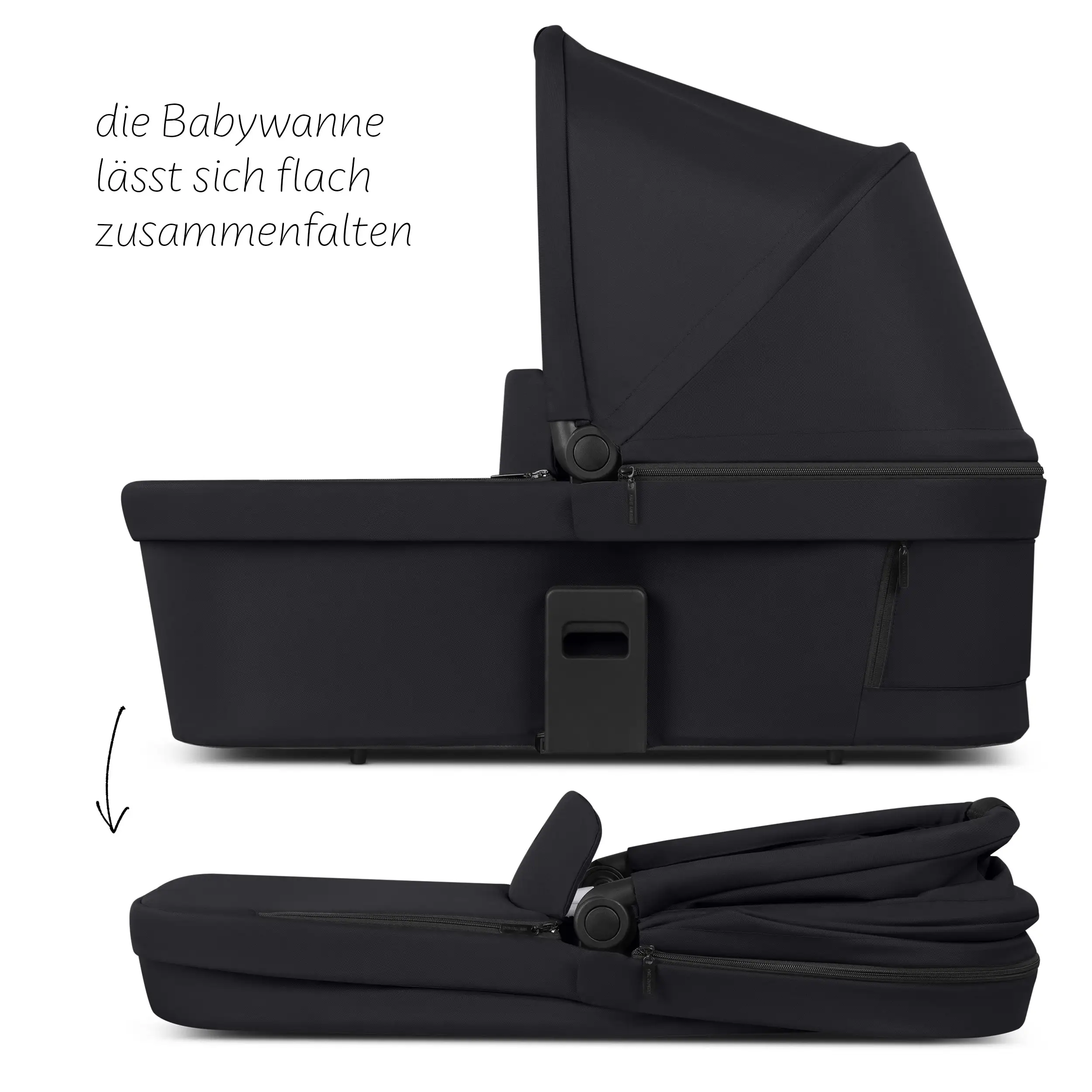 Ensemble poussette 3en1 Salsa Core avec coque auto inclinable Calla - Ink