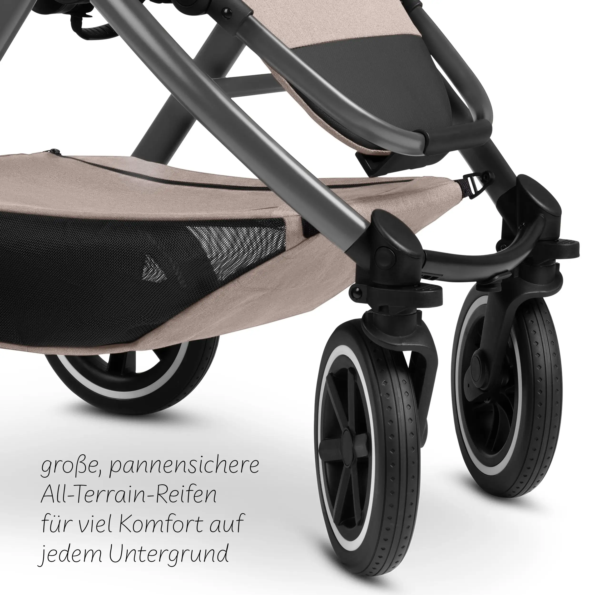 3in1-Kinderwagen-Set Samba 2 - Camel