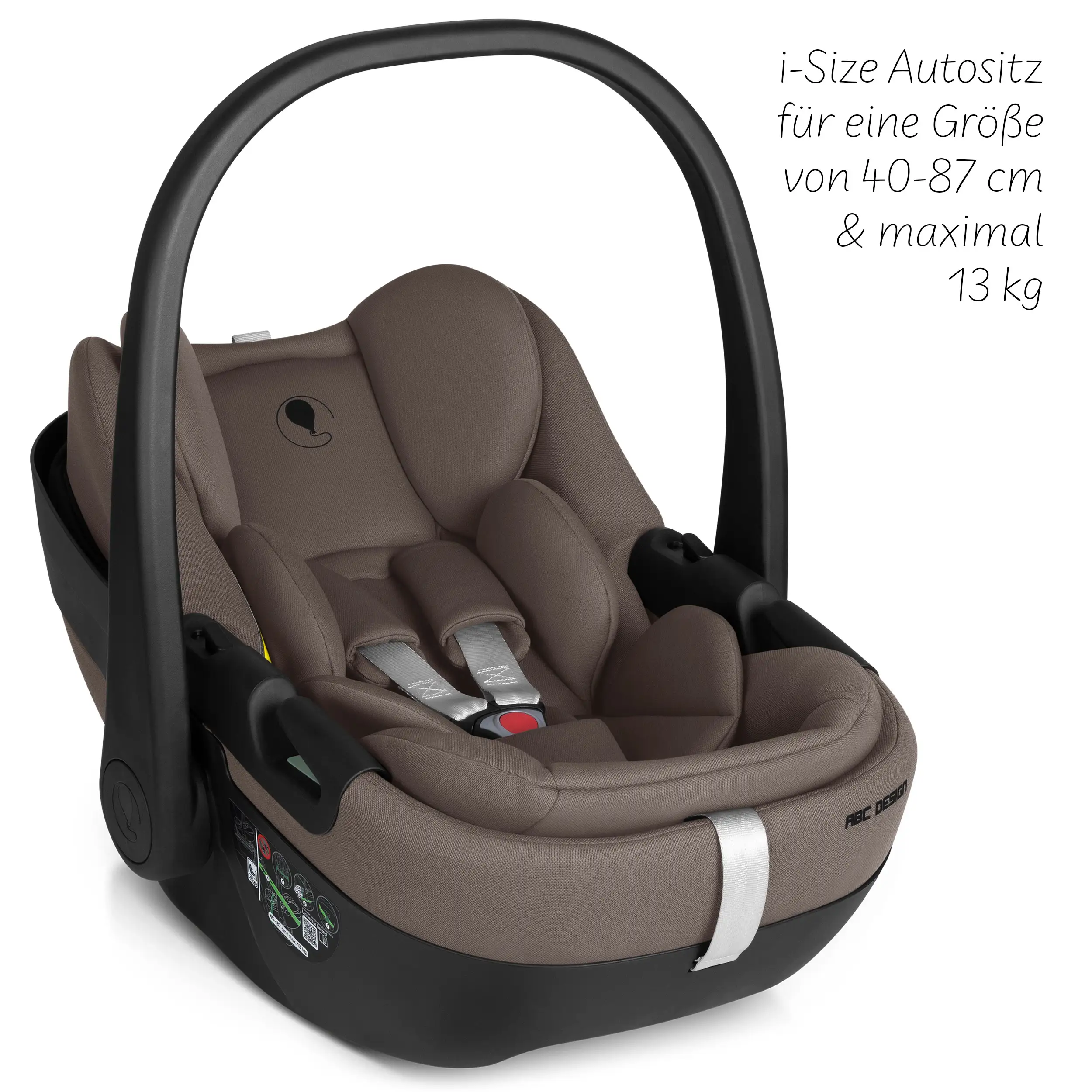 Ovetto Calla i-Size reclinabile incl. base ISOFIX girevole Root