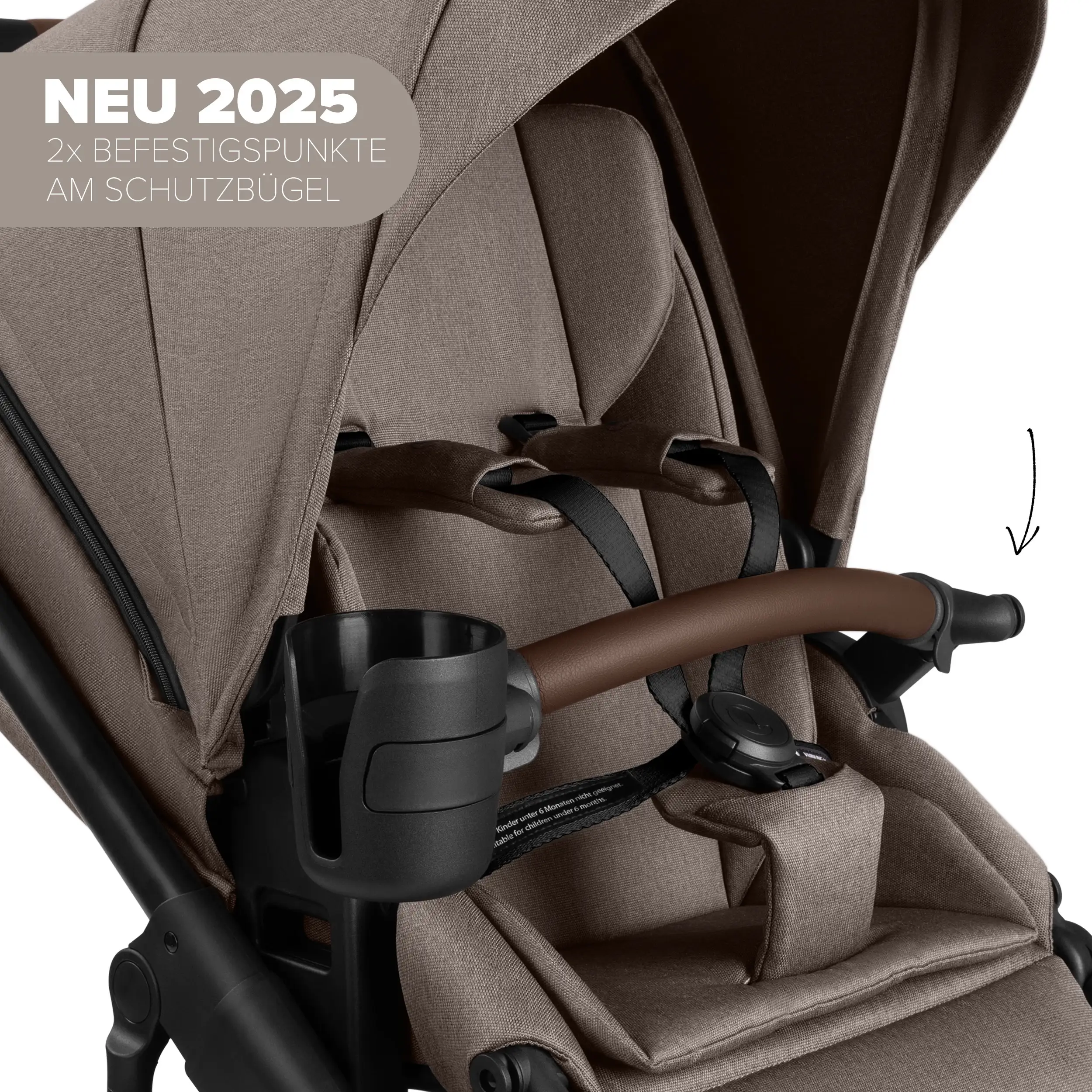 Kombi-Kinderwagen Salsa 5 Air - Nature