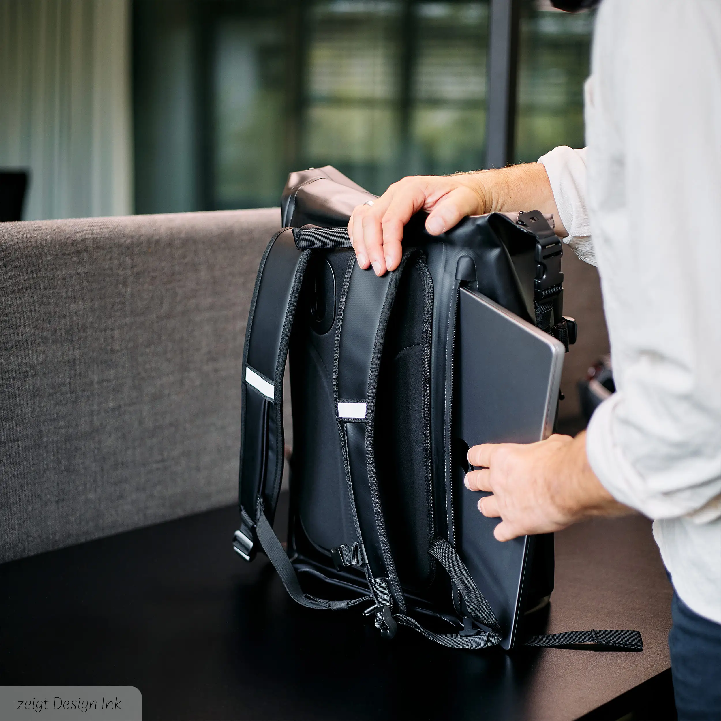 Rucksack Zürich 24L für den Alltag & Büro - Avocado