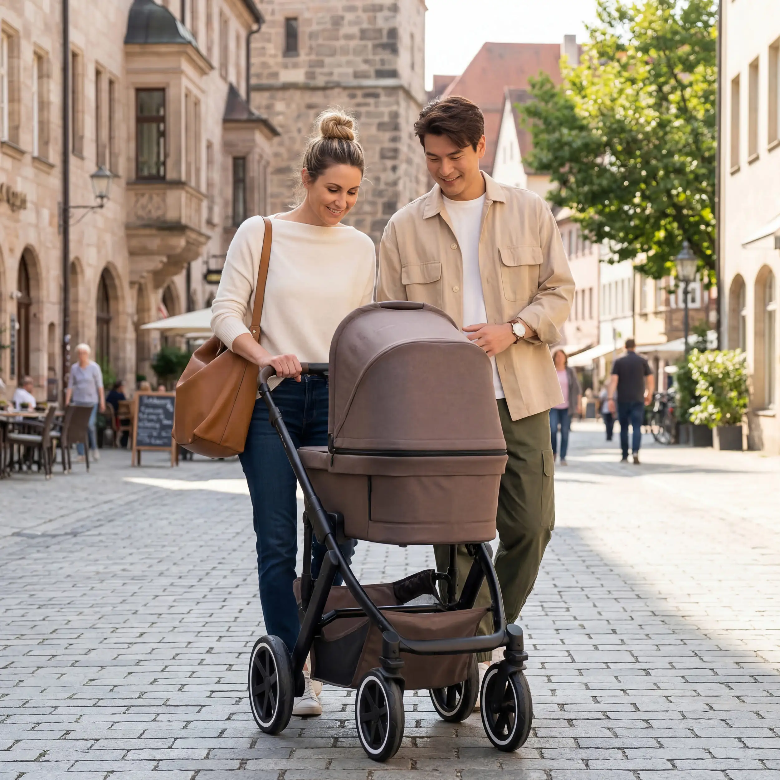 2in1 Kinderwagen-Set Salsa 5 Air - Marron