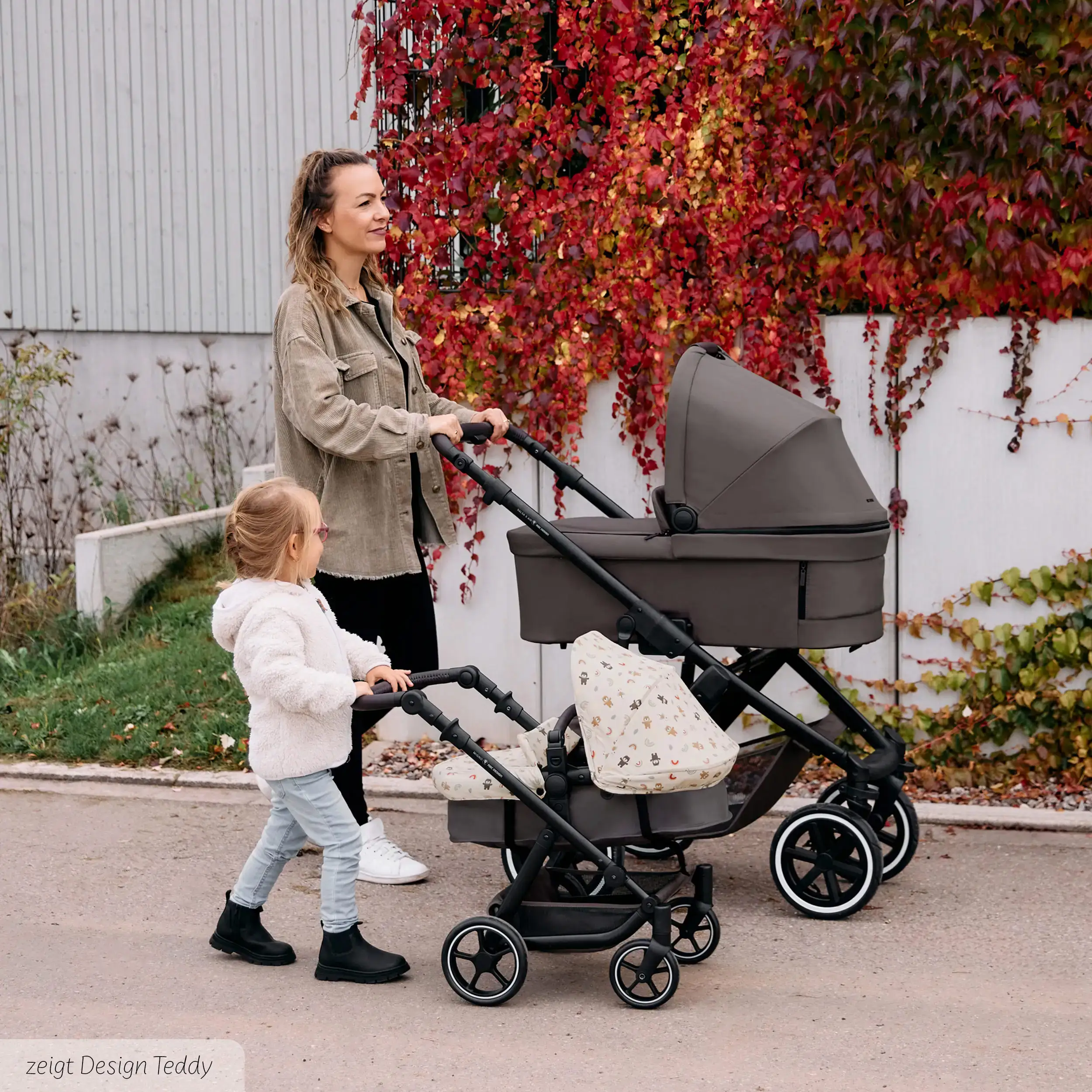 Puppenwagen Migno - Marron