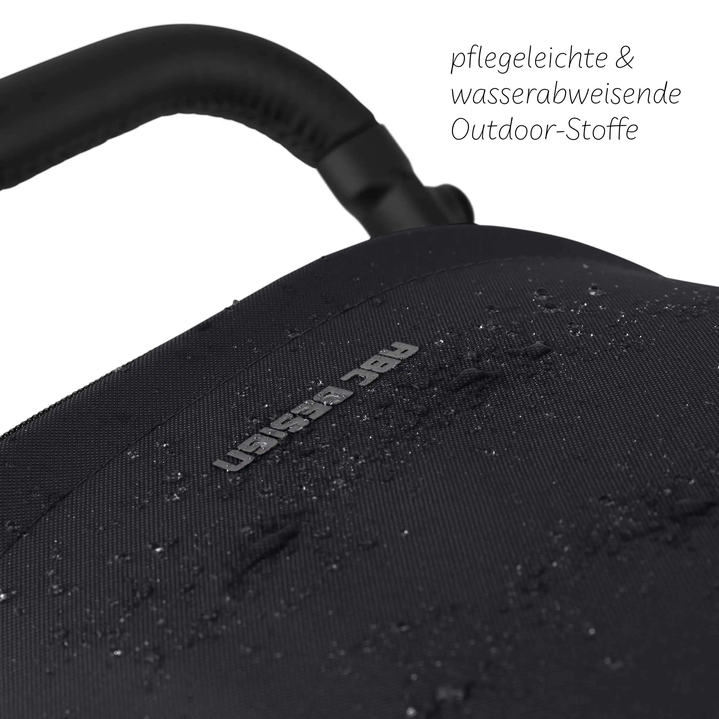 Ensemble poussette 4en1 Salsa Core avec coque auto inclinable Calla et base ISOFIX Root - Ink