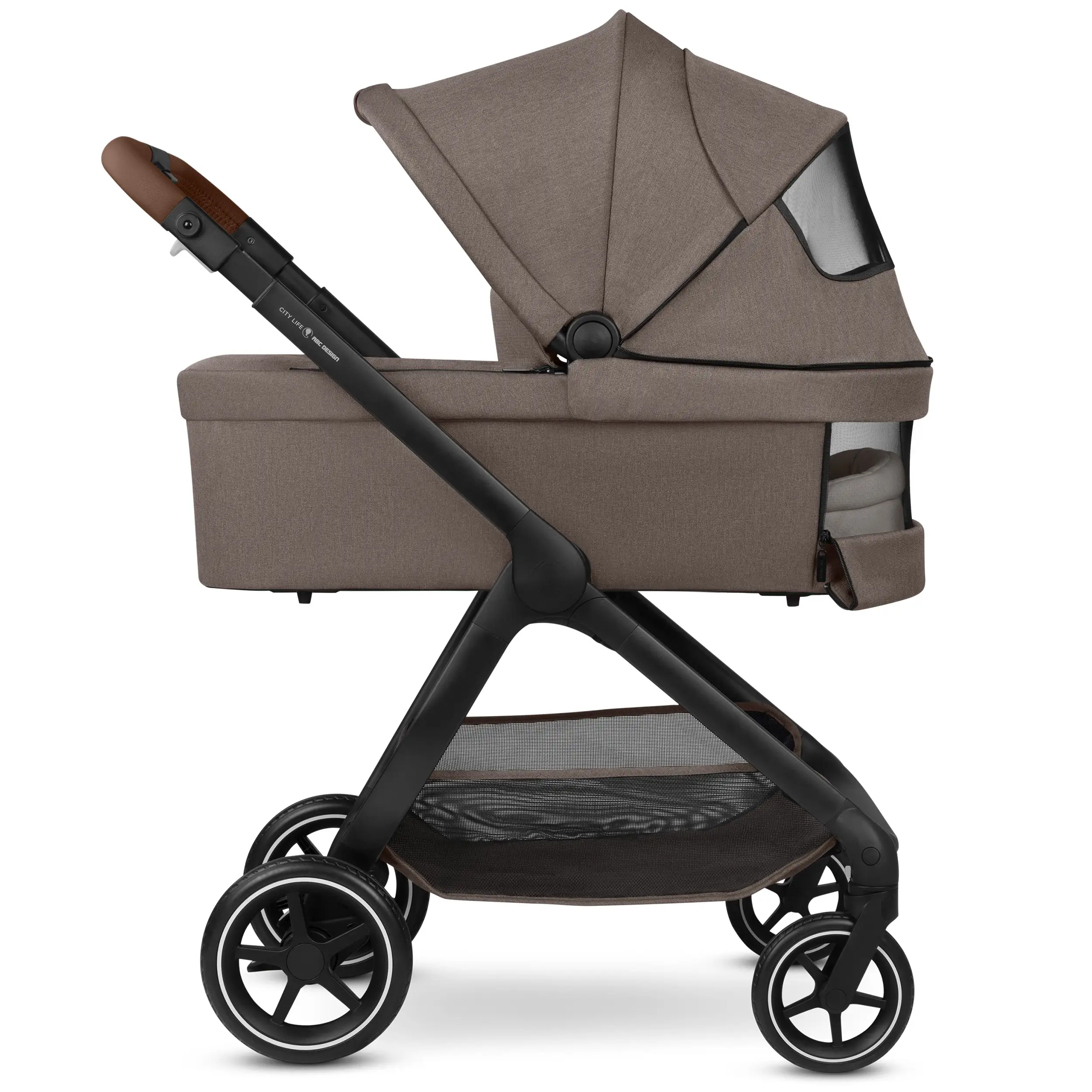 4in1-Kinderwagen-Set City Life inkl. Isofix Base - Nature