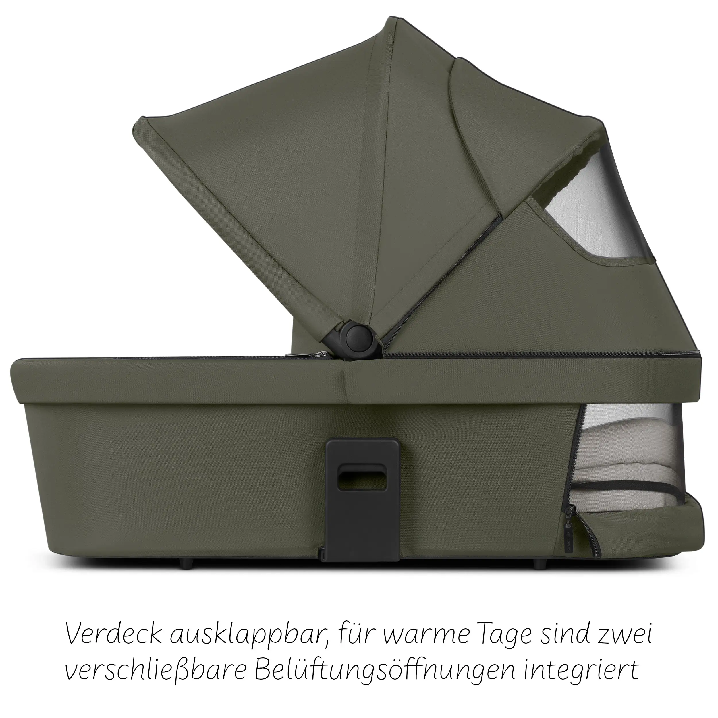 Ensemble poussette 3en1 Salsa Core avec coque auto inclinable Calla - Olive