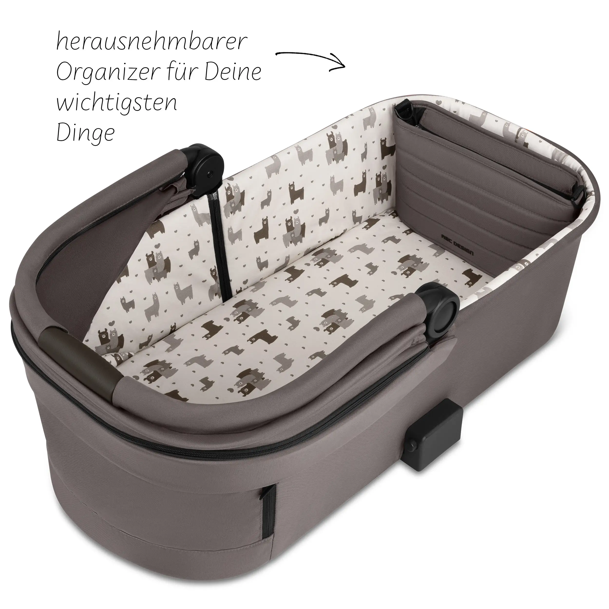 Ensemble poussette 3en1 Salsa 5 Air - Marron