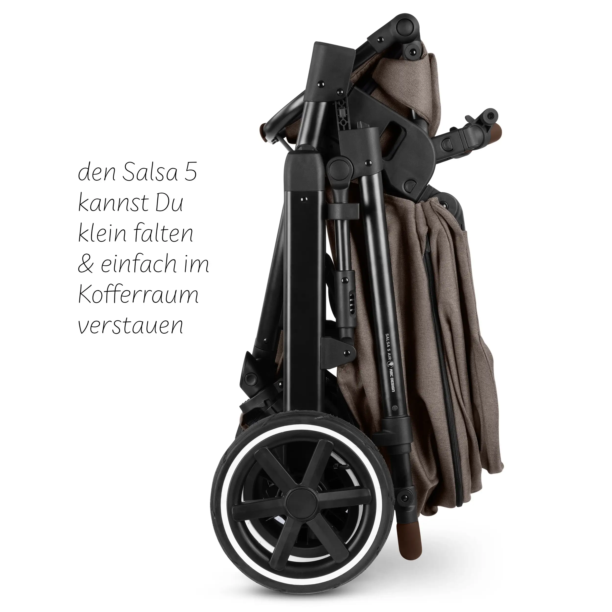 4in1 Kinderwagen-Set Salsa 5 Air inkl. Isofix Base - Nature