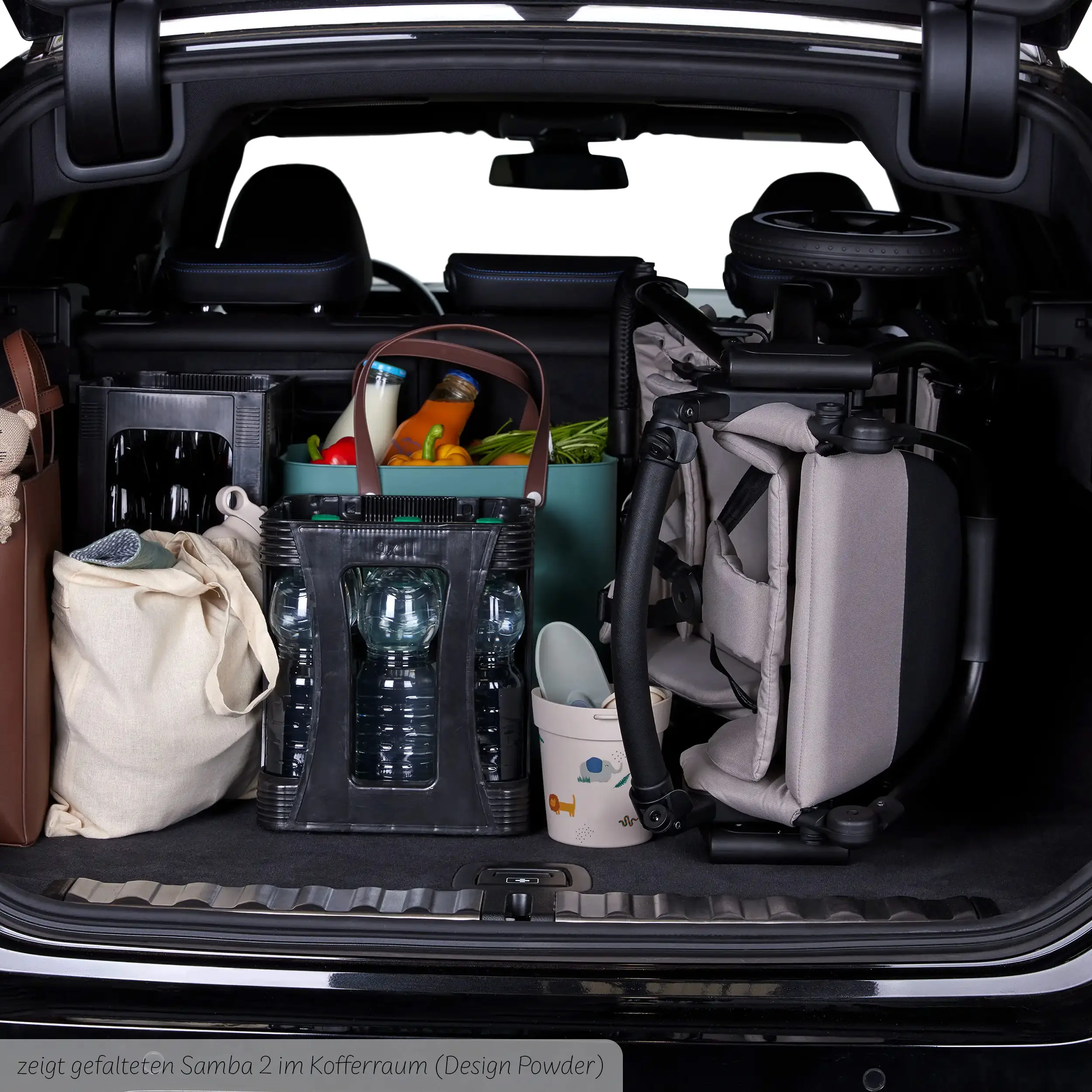 Travel-Set Samba 2 inkl. Autositz für Neugeborene - Nature