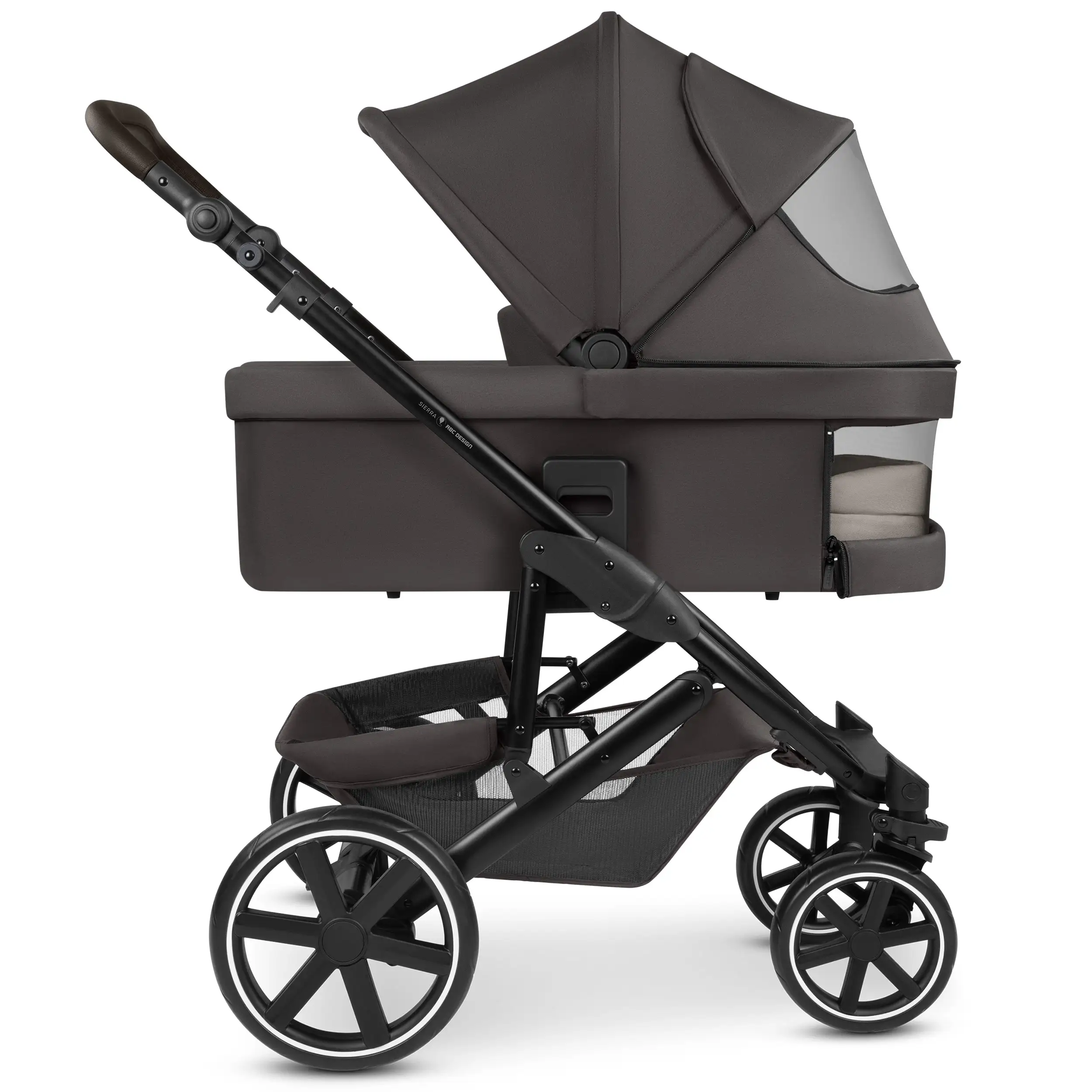 4in1-Kinderwagen-Set Sierra inkl. Isofix Base - Nut