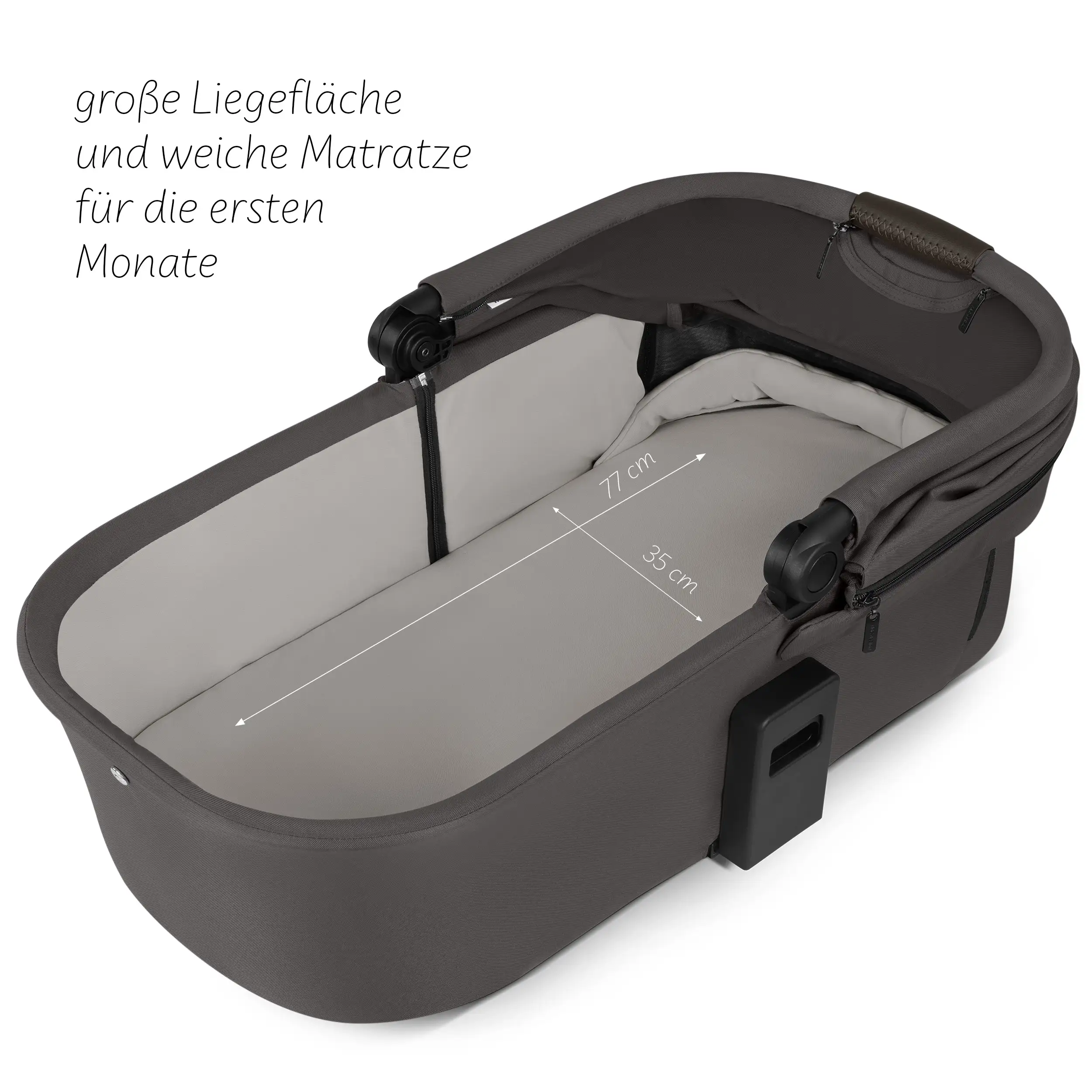 Ensemble poussette 4en1 Salsa Core avec coque auto inclinable Calla et base ISOFIX Root - Falcon
