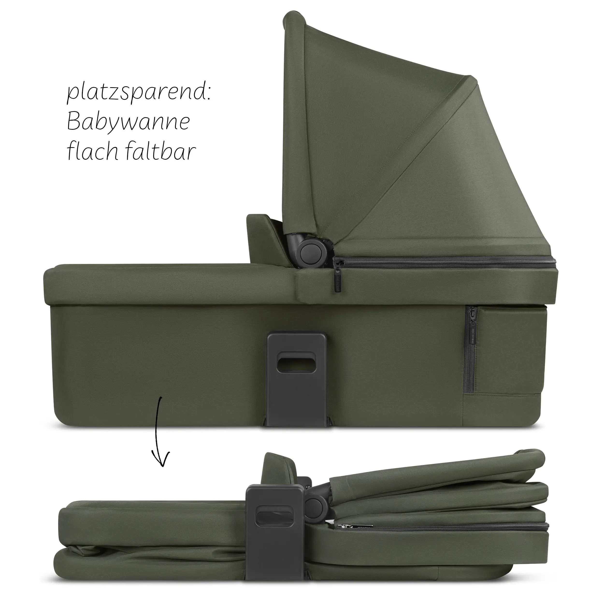 3in1-Kinderwagen-Set Sierra - Pea
