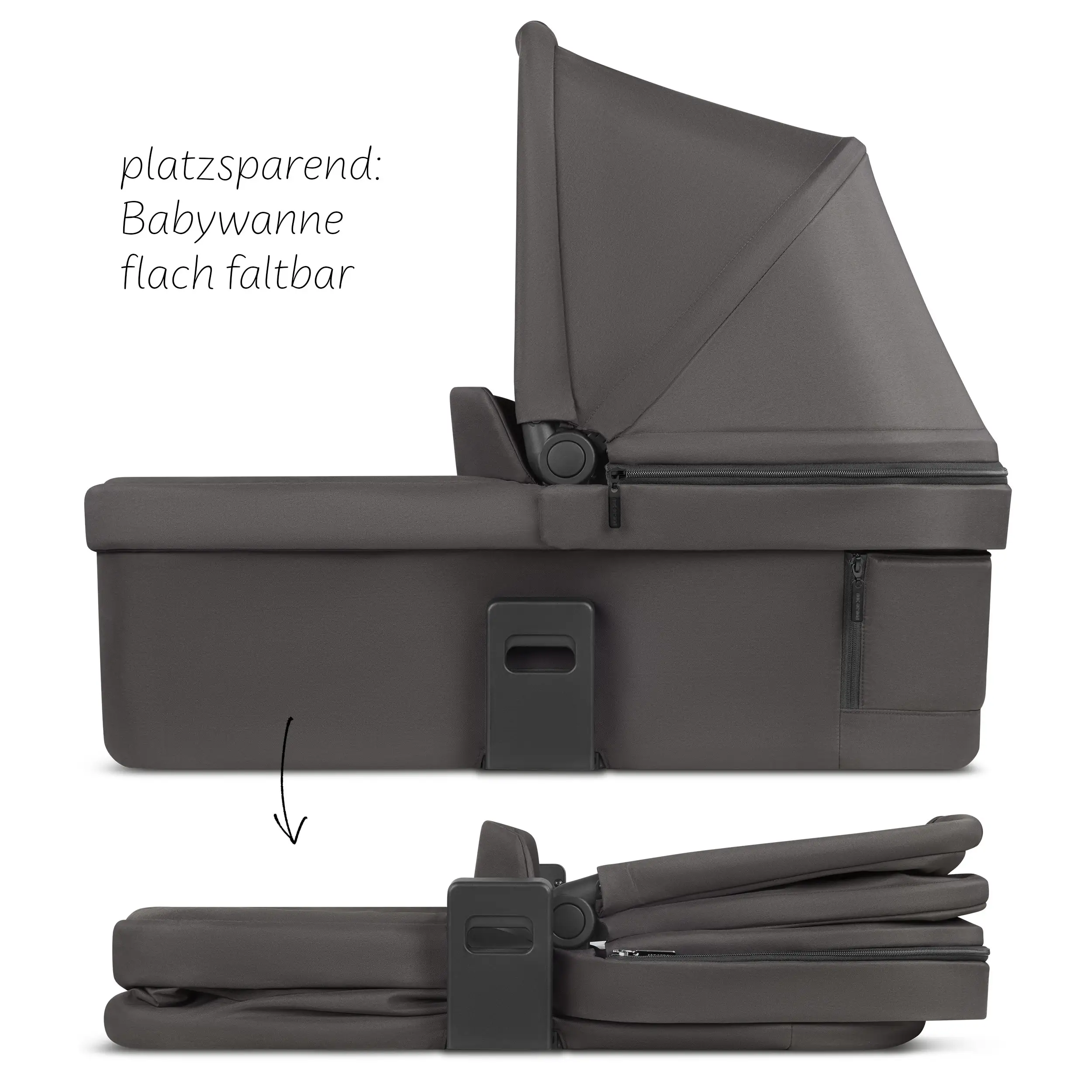 3in1-Kinderwagen-Set Sierra - Nut