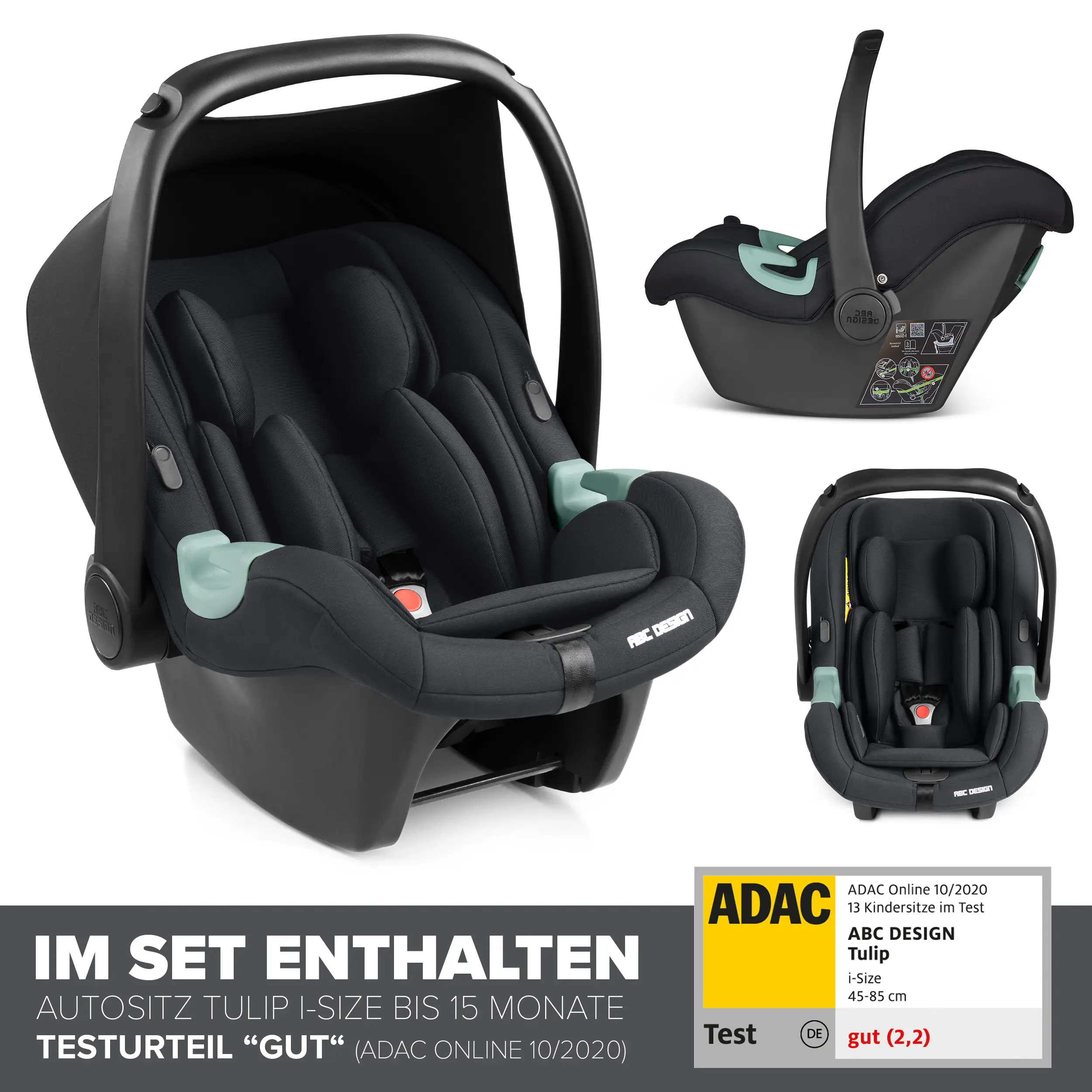 3in1-Kinderwagen-Set Samba 2 - Nature