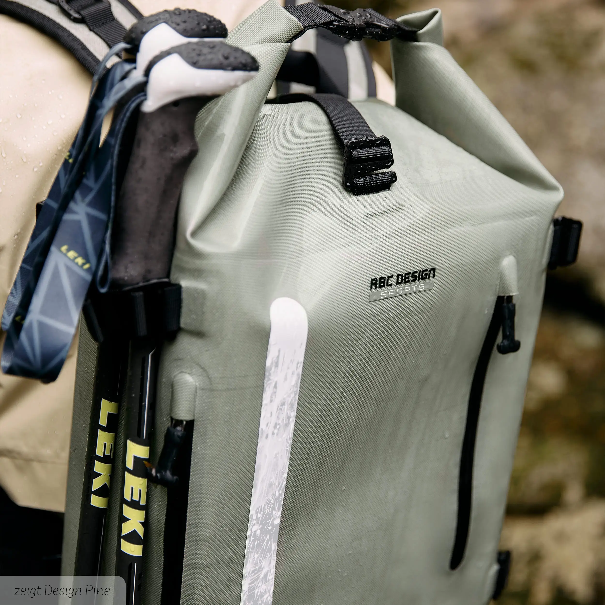 Outdoor-Rucksack Solothurn 22L für Alltag & Abenteuer - Avocado