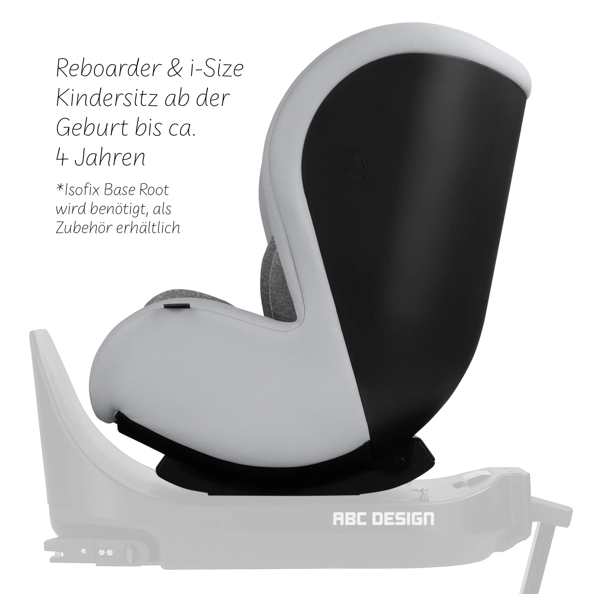 Kindersitz Lily i-Size inkl. drehbarer Isofix Base Root - Pearl