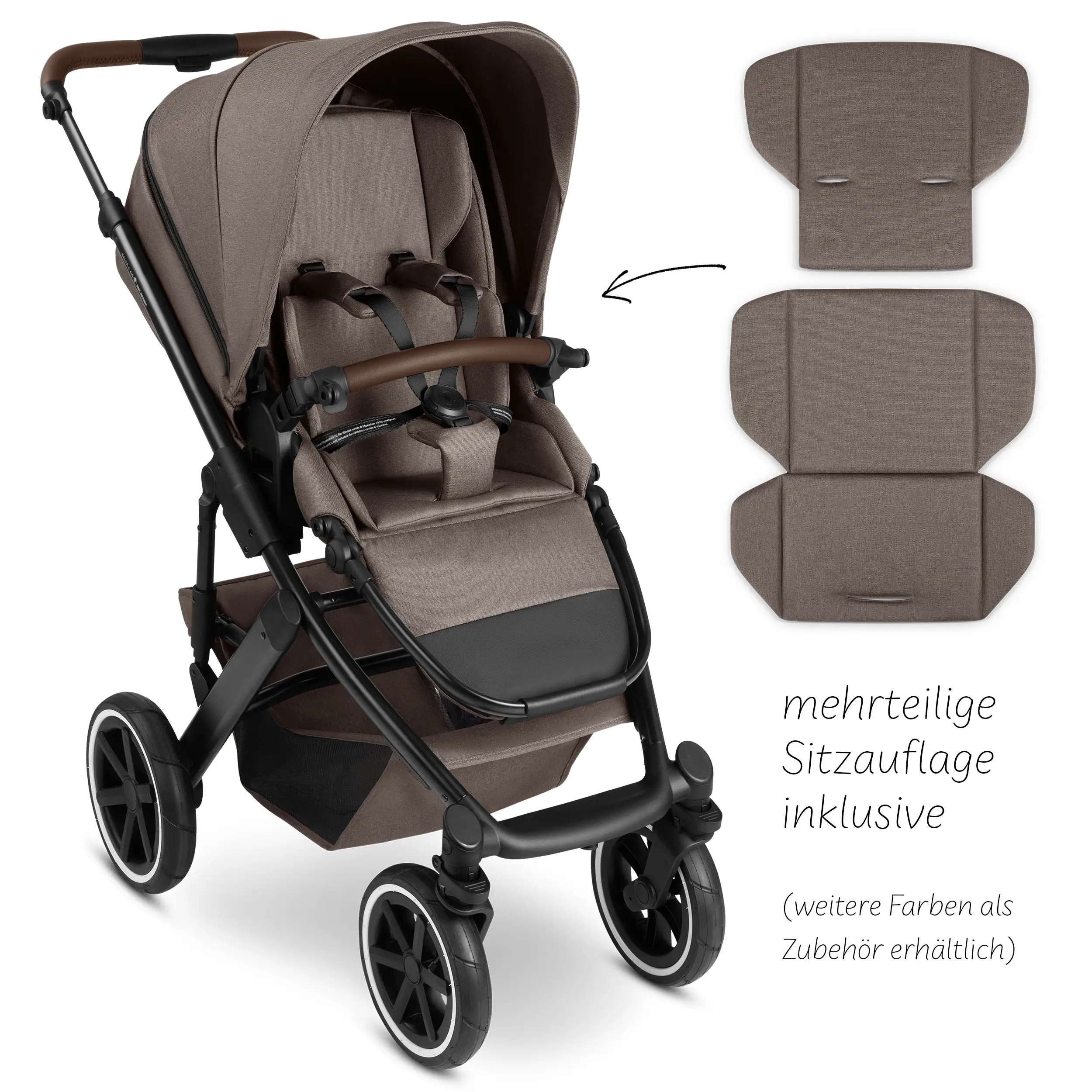 Kombi-Kinderwagen Salsa 5 Air - Nature