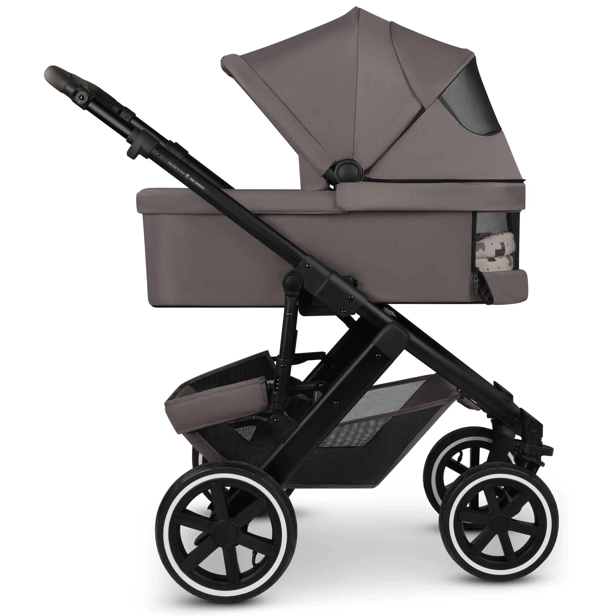 Ensemble poussette 3en1 Salsa 5 Air - Marron
