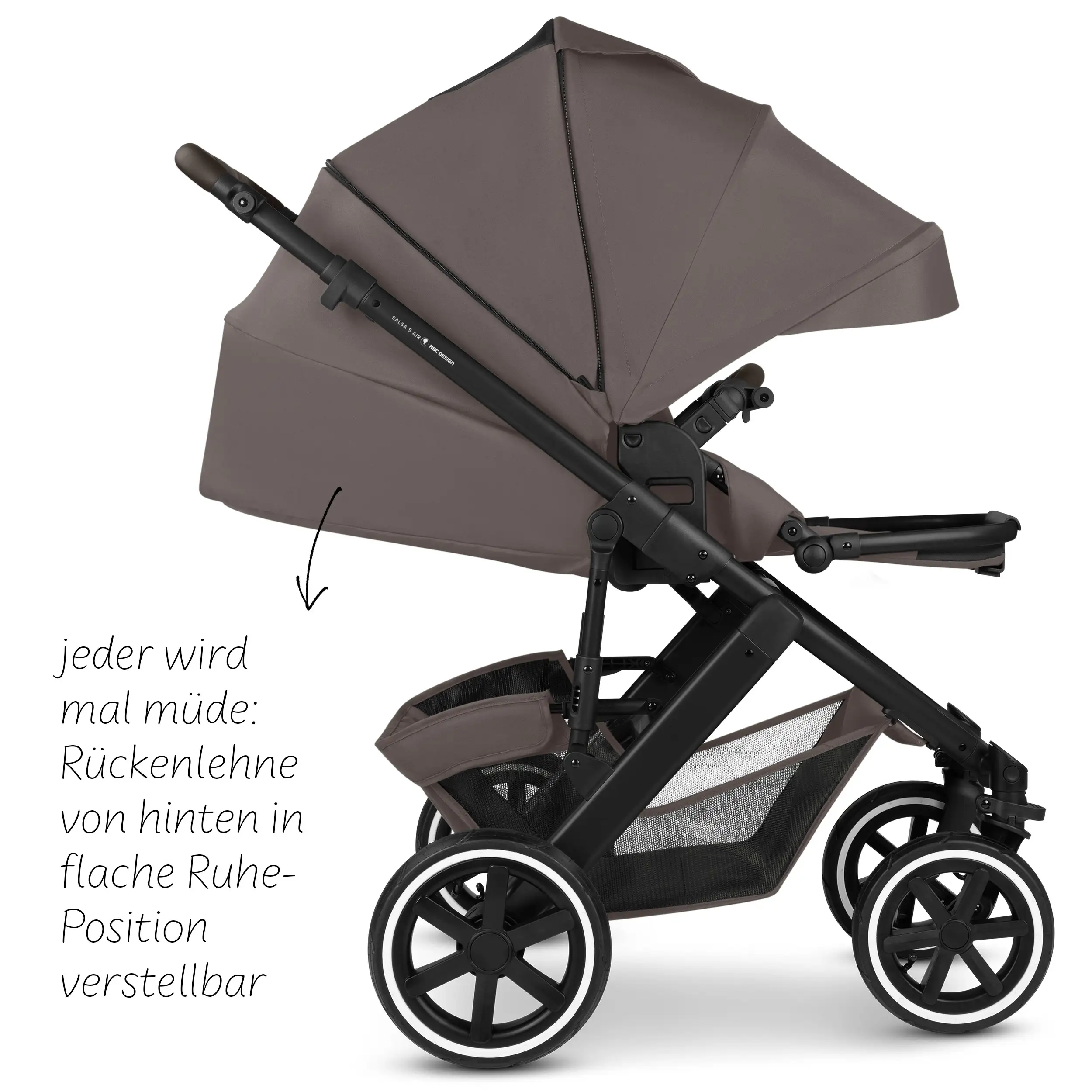 2in1 Kinderwagen-Set Salsa 5 Air - Marron