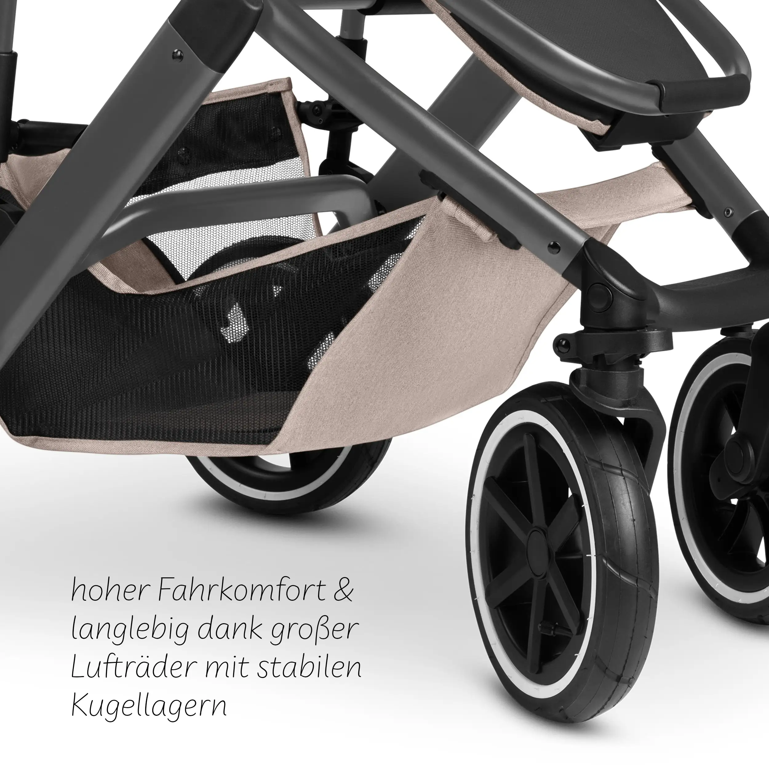 3in1 Kinderwagen-Set Salsa 5 Air - Camel