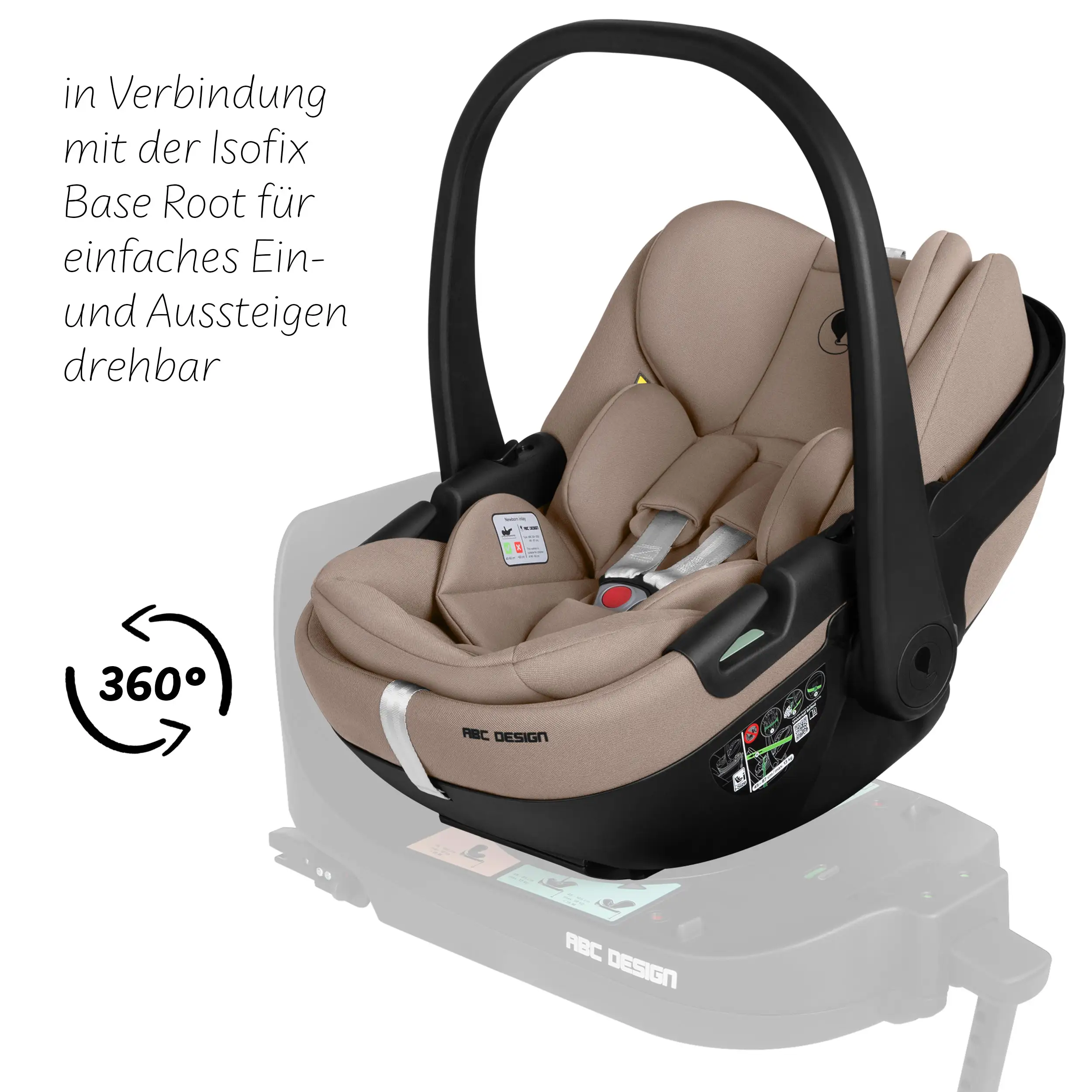Ovetto Calla i-Size con funzione reclinabile
