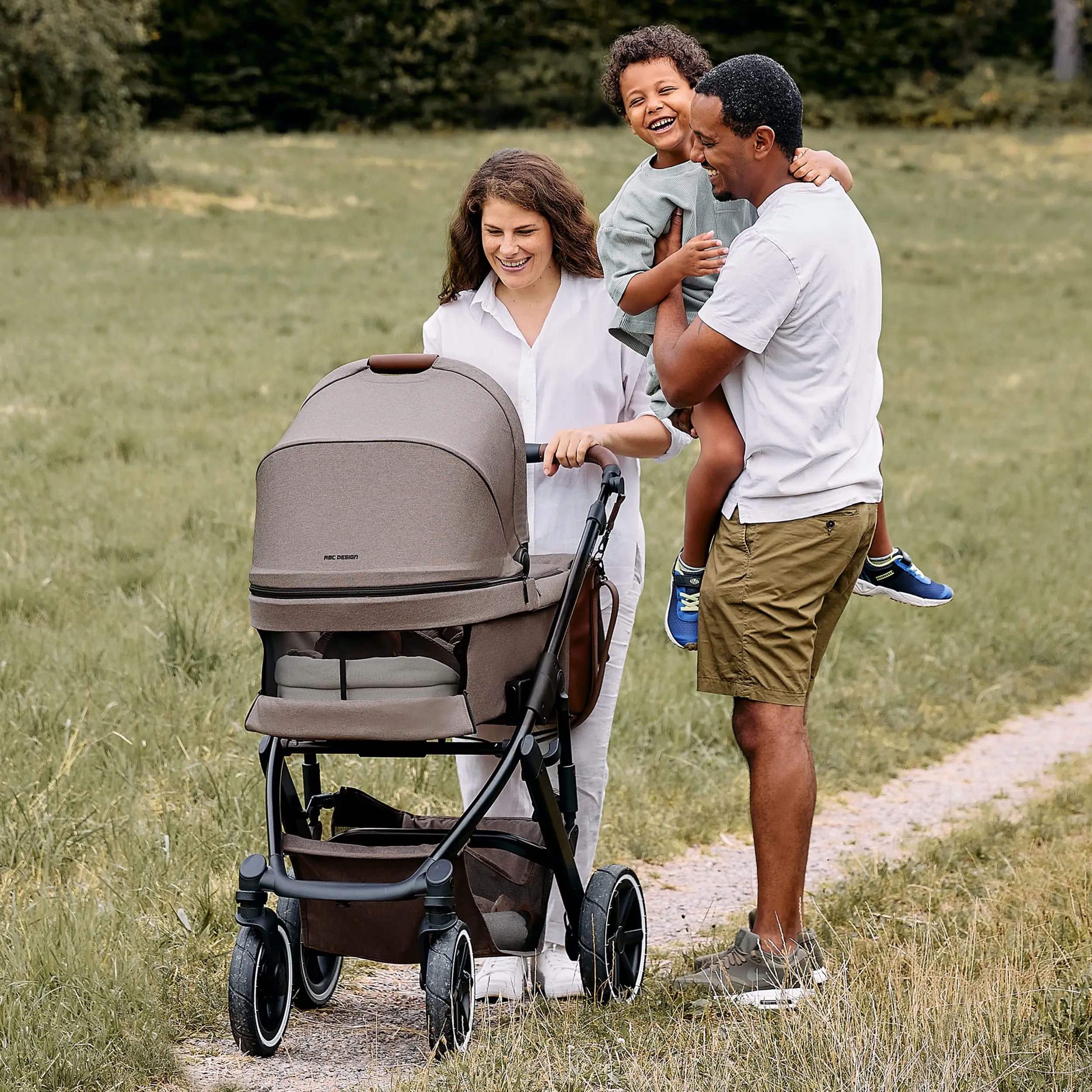 4in1 Kinderwagen-Set Salsa 5 Air inkl. Isofix Base - Nature