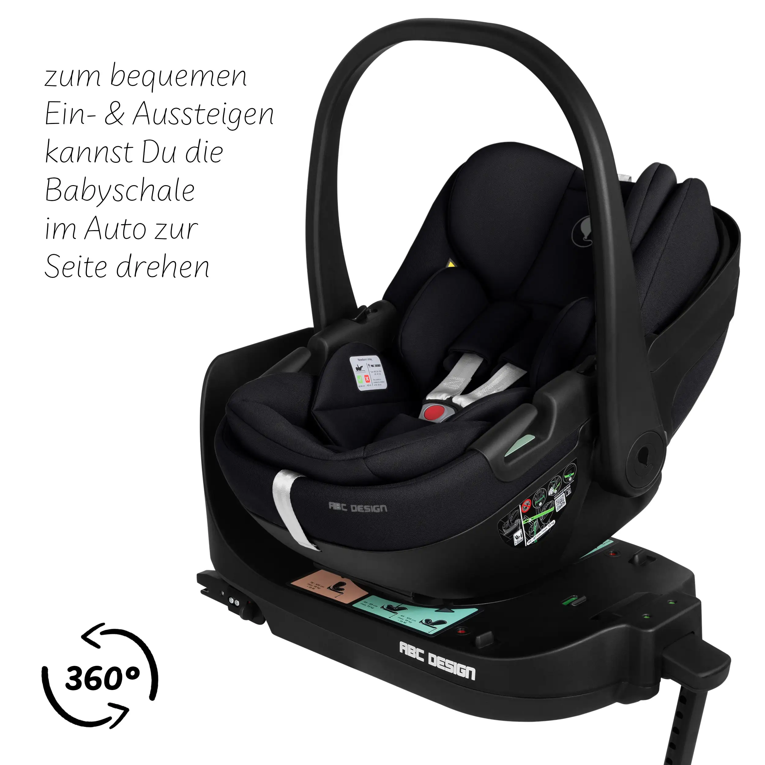 4in1-Kinderwagen-Set Salsa 5 Air inkl. Babyschale Calla mit Liegefunktion - Nature
