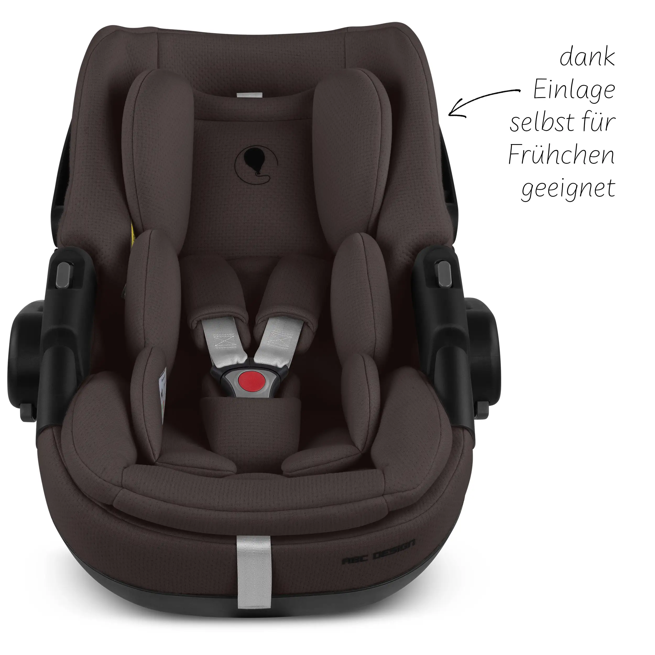 Babyschale mit Liegefunktion Calla i-Size inkl. drehbarer Isofix Base Root- Falcon
