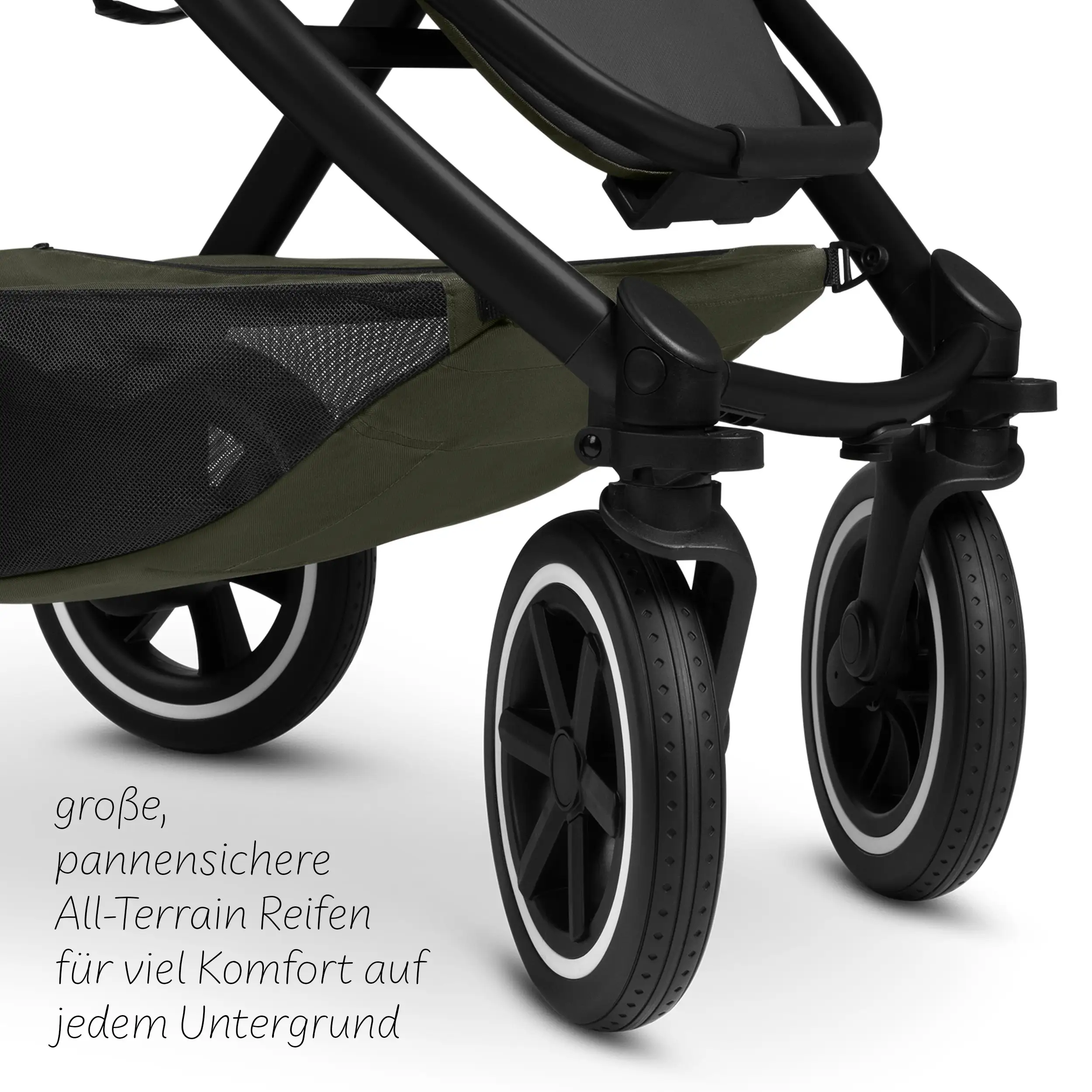 3in1-Kinderwagen-Set Samba 2 - Avocado